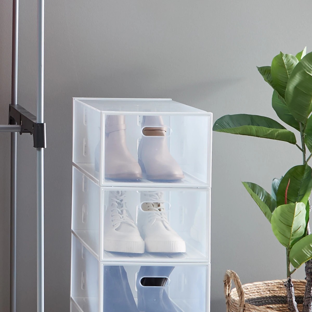 7 Small Plastic Shoe Storage Box, 7 of 7