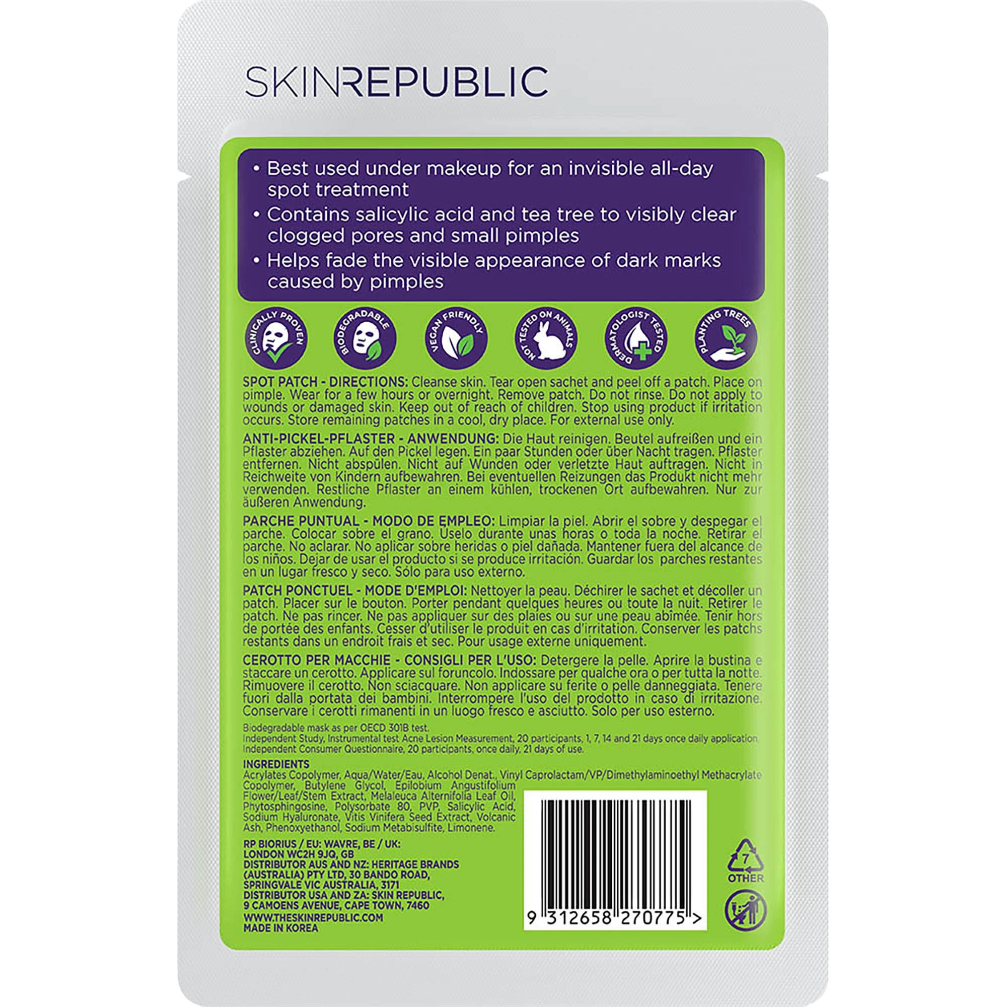 5 Skin Republic 48 Pack Spot Clear Anti Pimple Patches - Salicylic Acid, 5 of 5