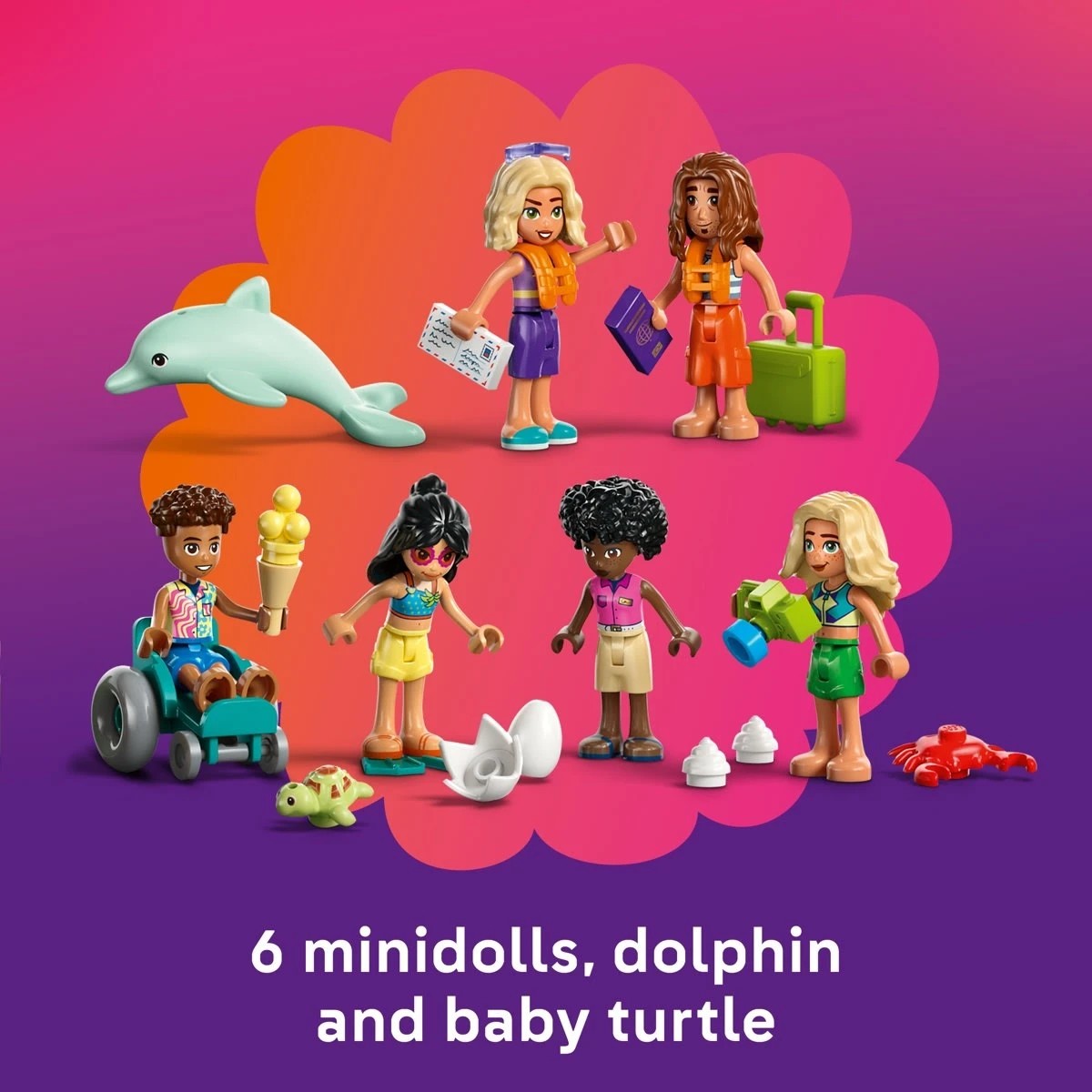 7 LEGO Friends Family Holiday Beach Resort 42673, 7 of 11