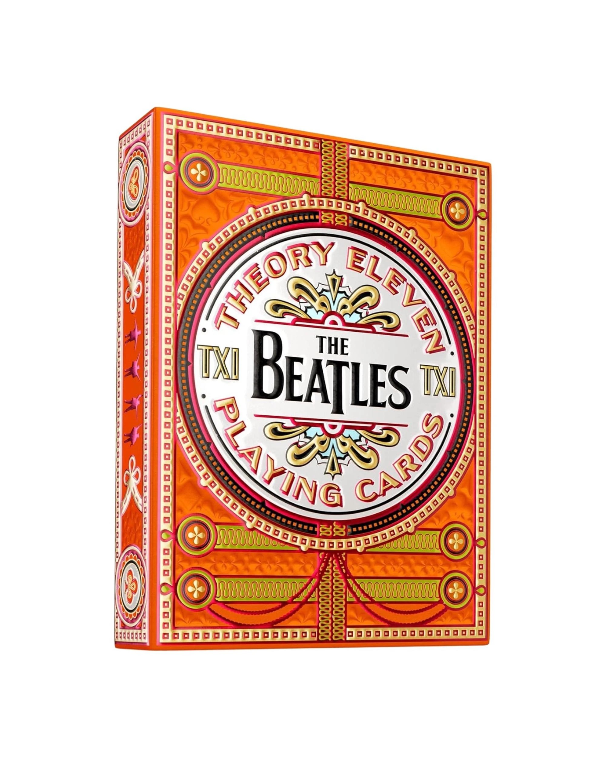 1 theory11 The Beatles Orange Playing Cards, 1 of 6