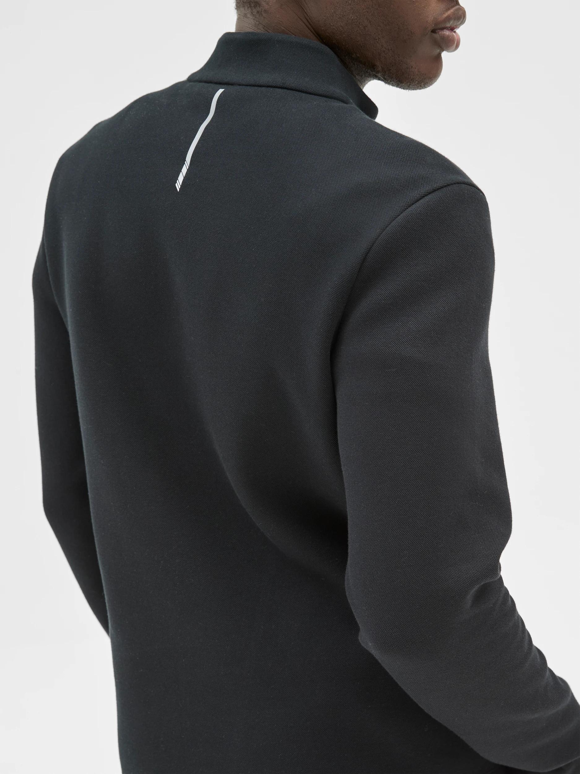 6 Target Australian Cotton Blend Active 1/2 Zip Pullover BLACK, 6 of 6