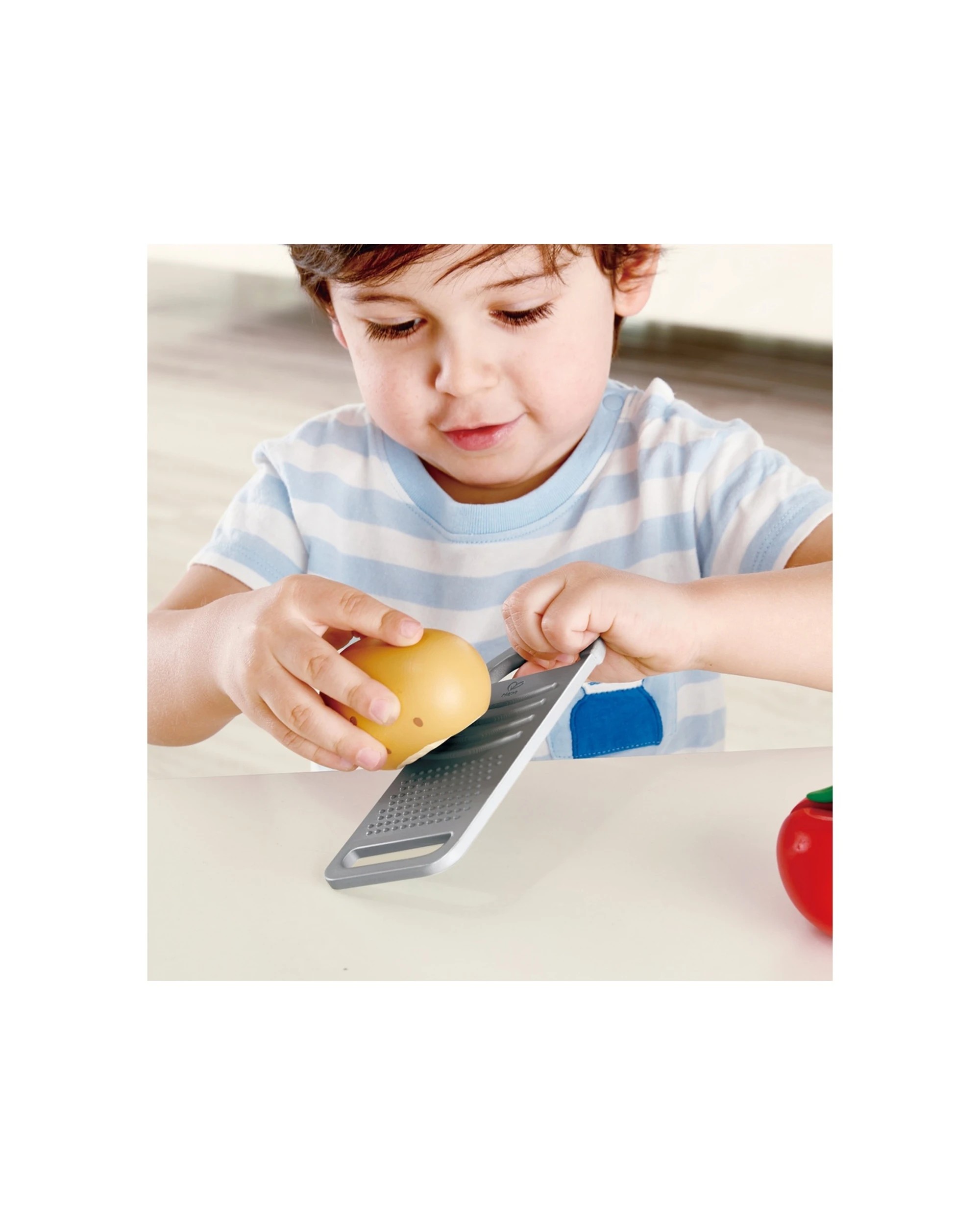 3 Hape Cooking Essentials Wooden Toy Vegetable Set Cutting Board - Multi, 3 of 4