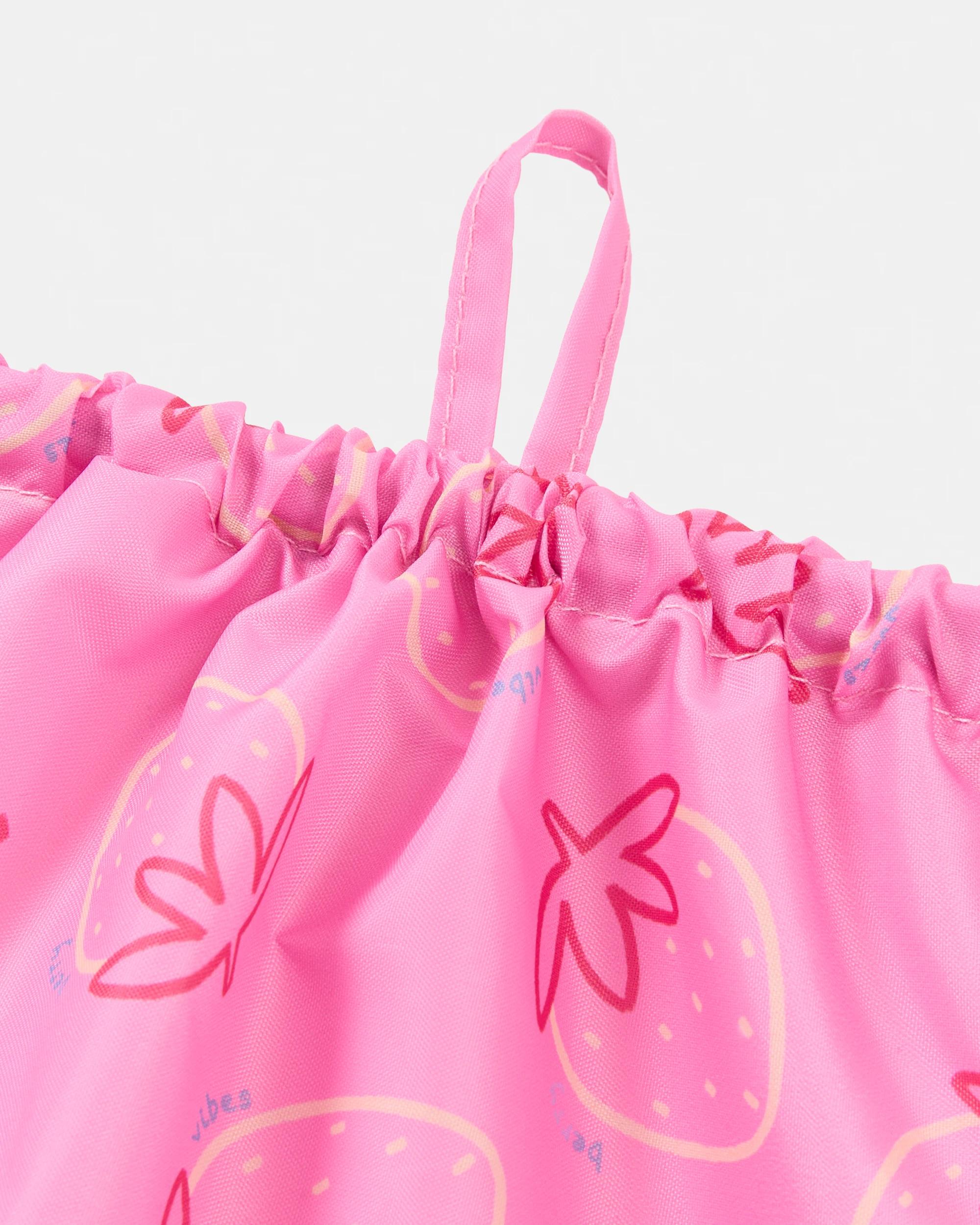3 Drawstring Bag Pnk Berry, 3 of 4