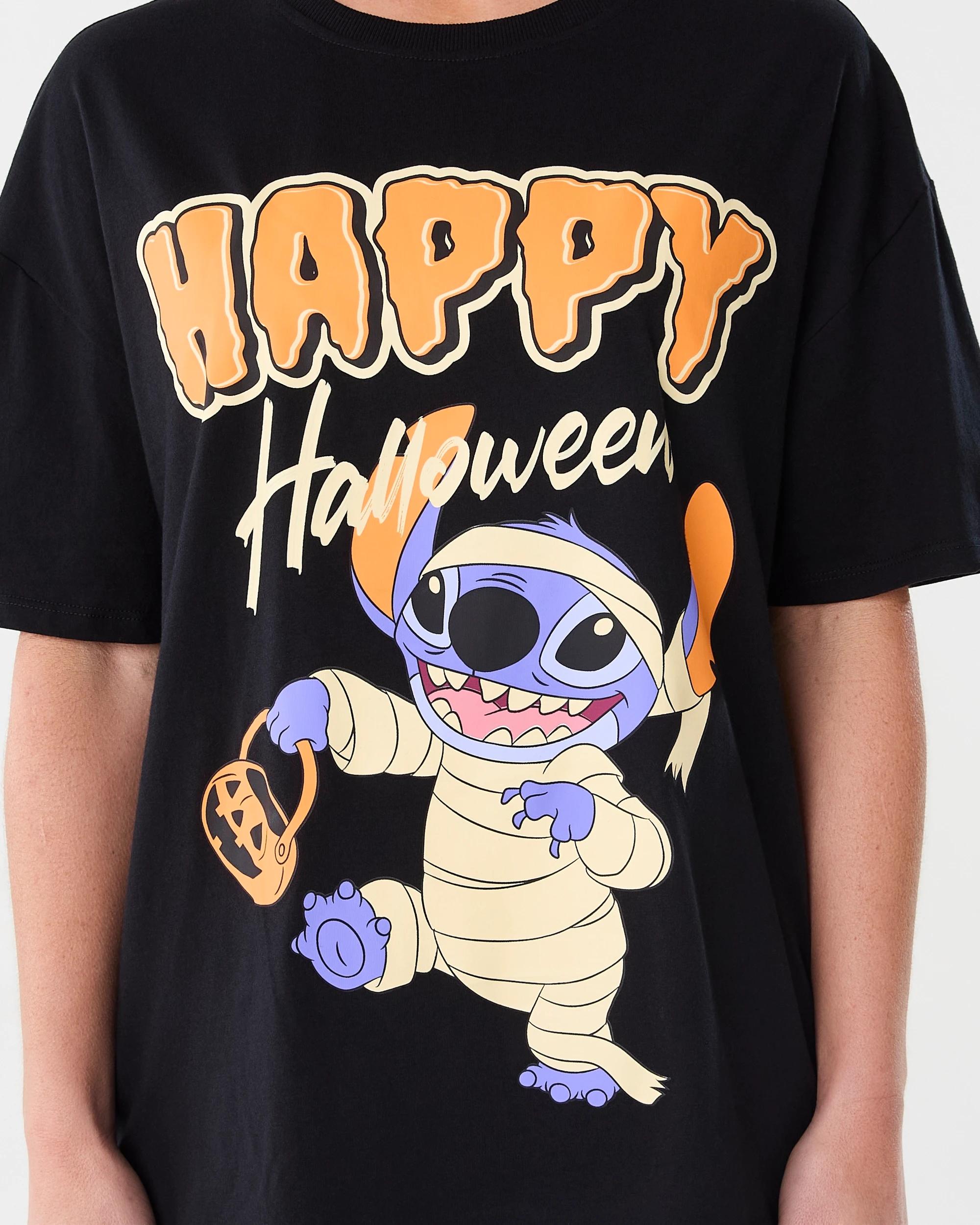 4 Short Sleeve Stitch License Halloween T-shirt Halostitch, 4 of 6
