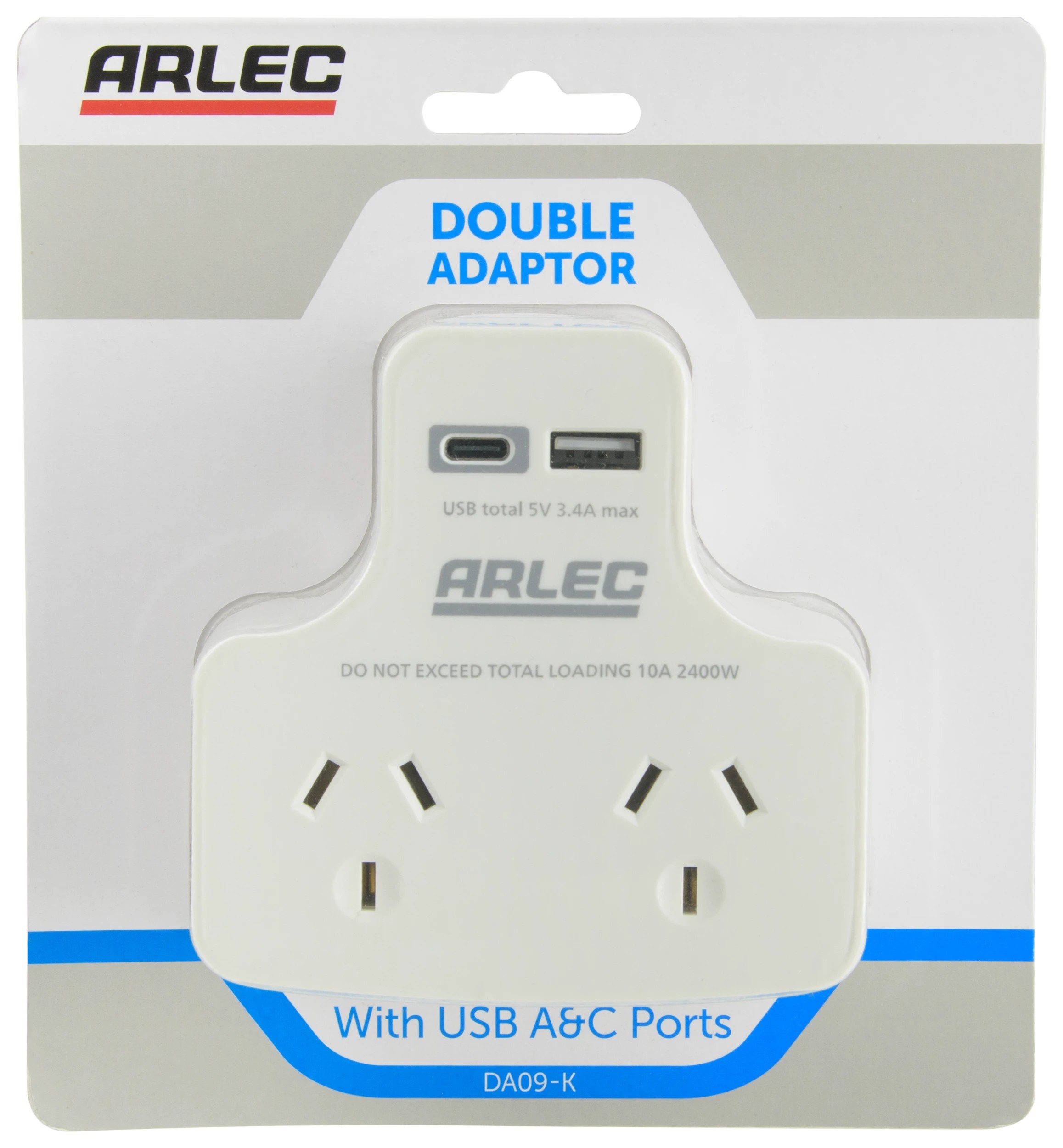 4 Arlec 2-Way Double Adaptor, 4 of 4
