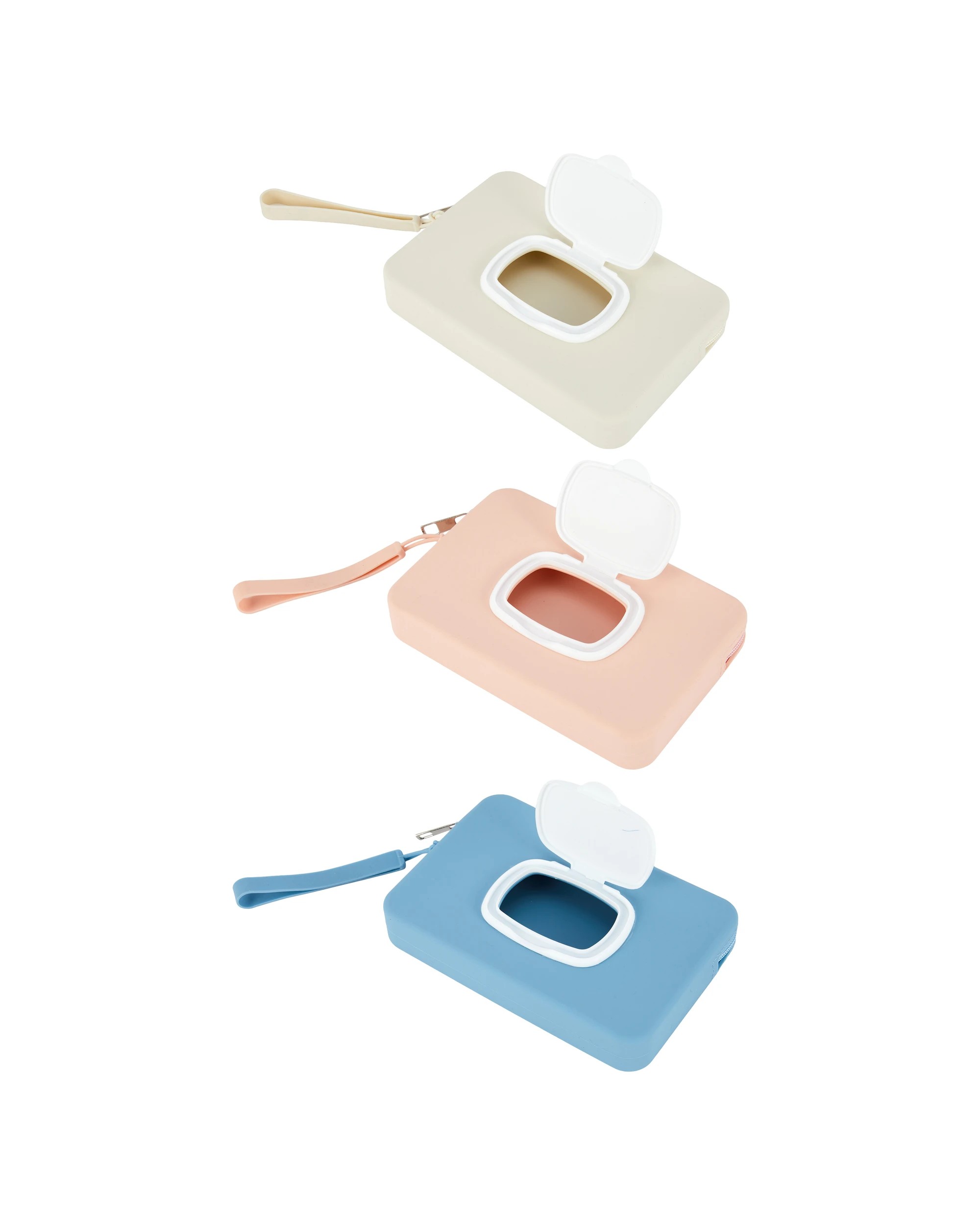 2 Silicone Baby Wipes Pouch - Assorted, 2 of 5