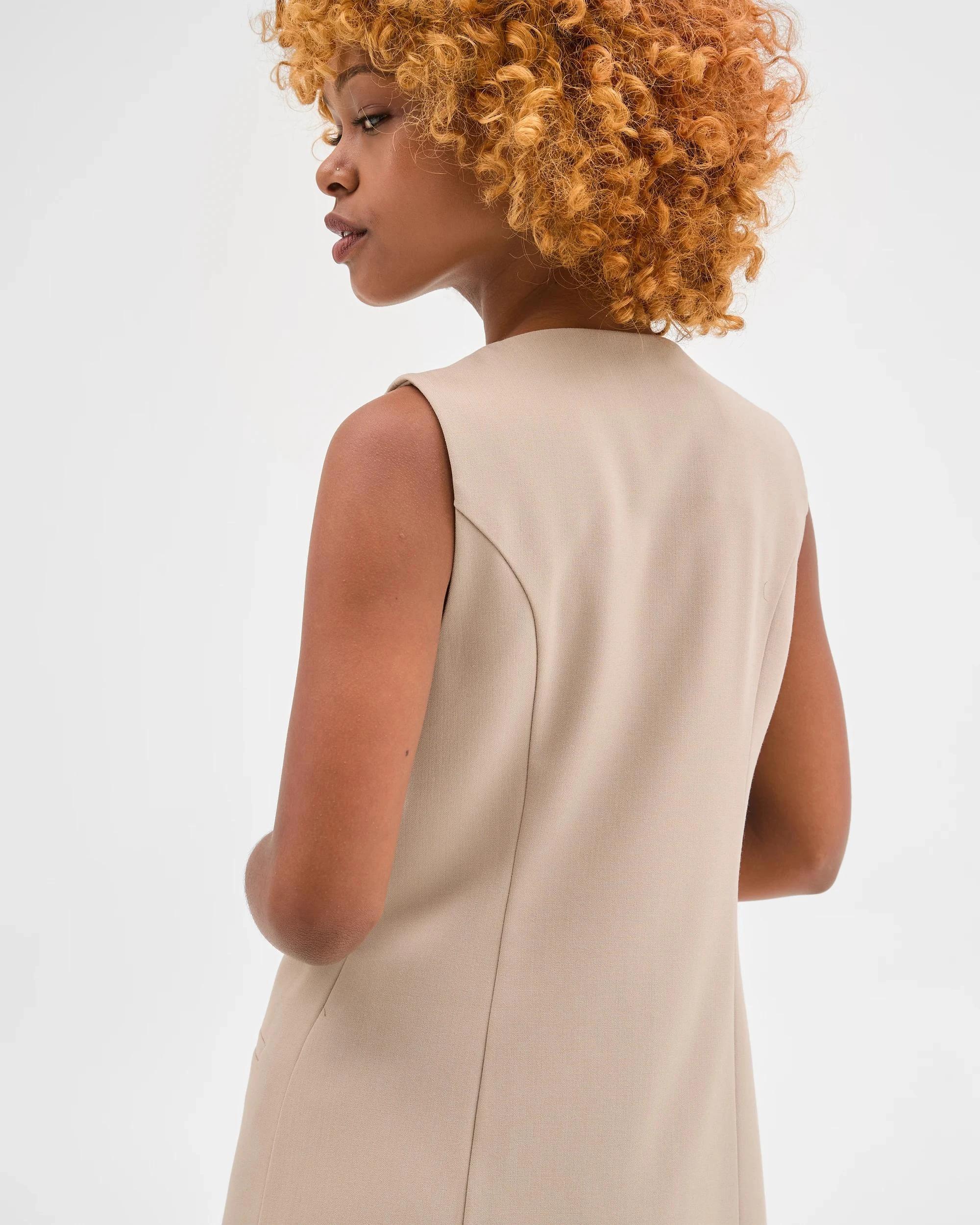 5 Target Petites Petites Mini Suiting Dress WEATHERED TEAK, 5 of 5