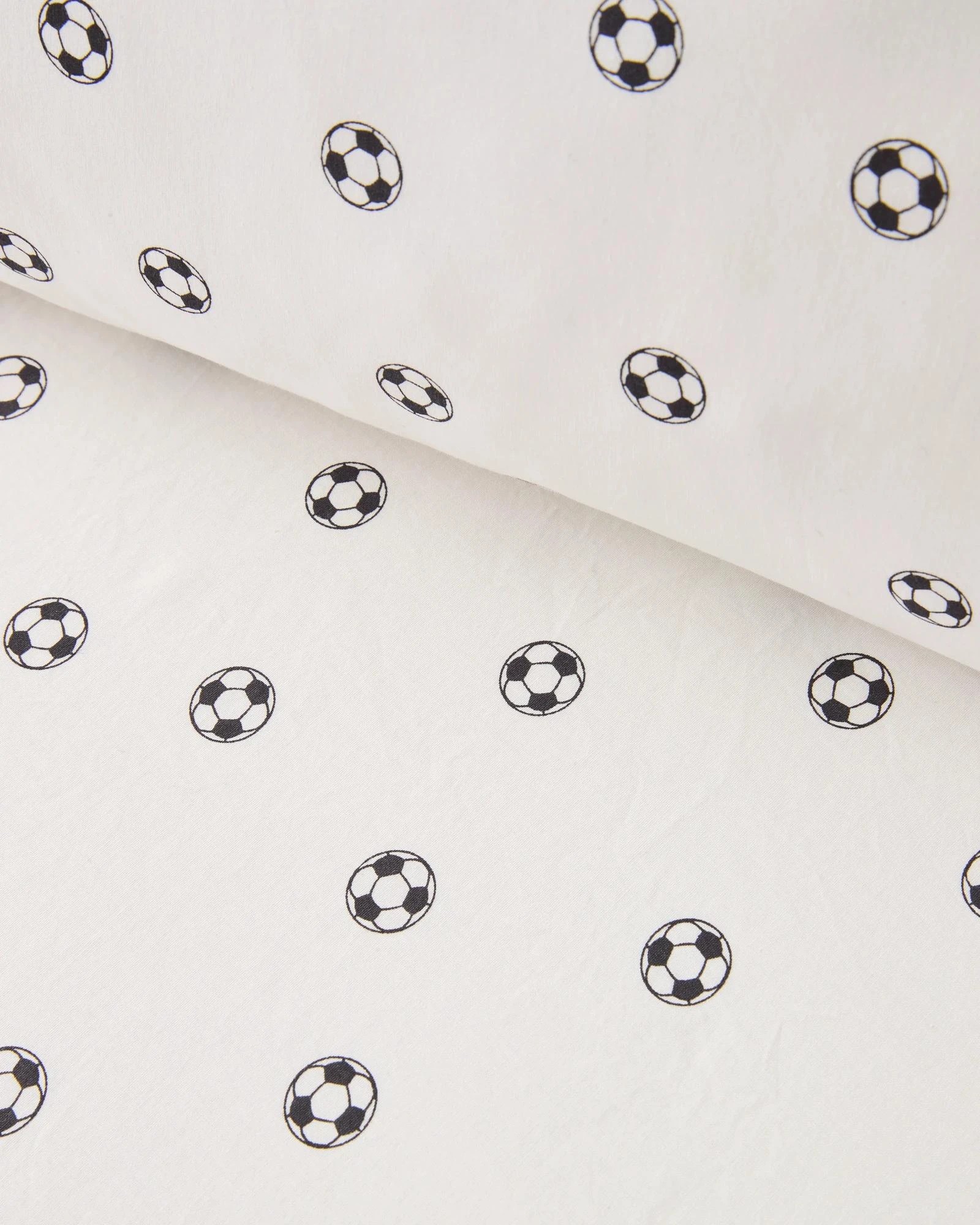 2 Target Sammy Soccer Ball Australian Cotton Print Fitted Sheet Set - King Single Bed - White, 2 of 2