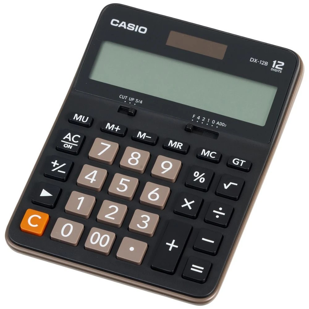 2 Casio DX12B Desktop Calculator, 2 of 4