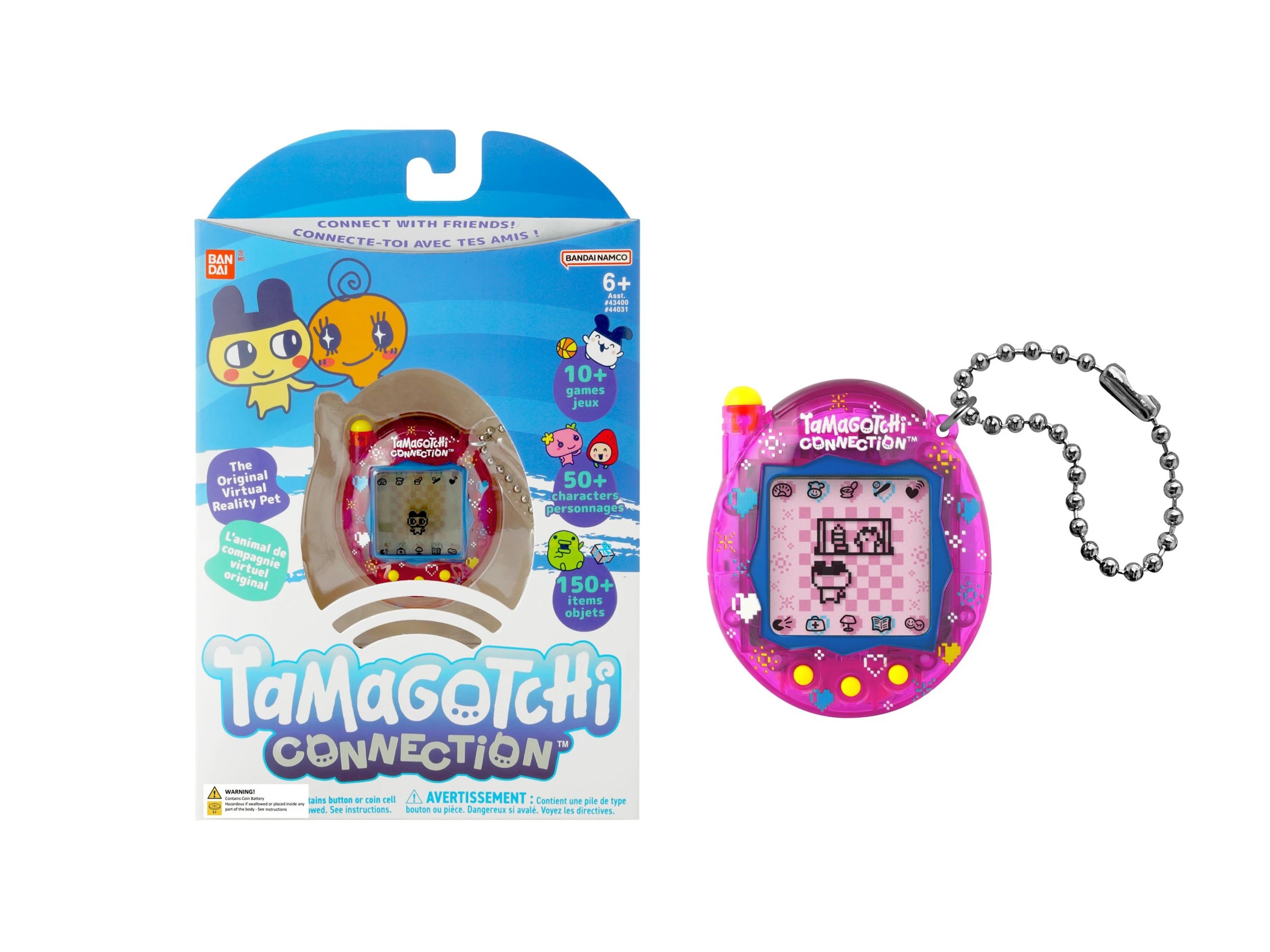 4 Tamagotchi Connection: The Original Virtual Reality Pet - Assorted, 4 of 6