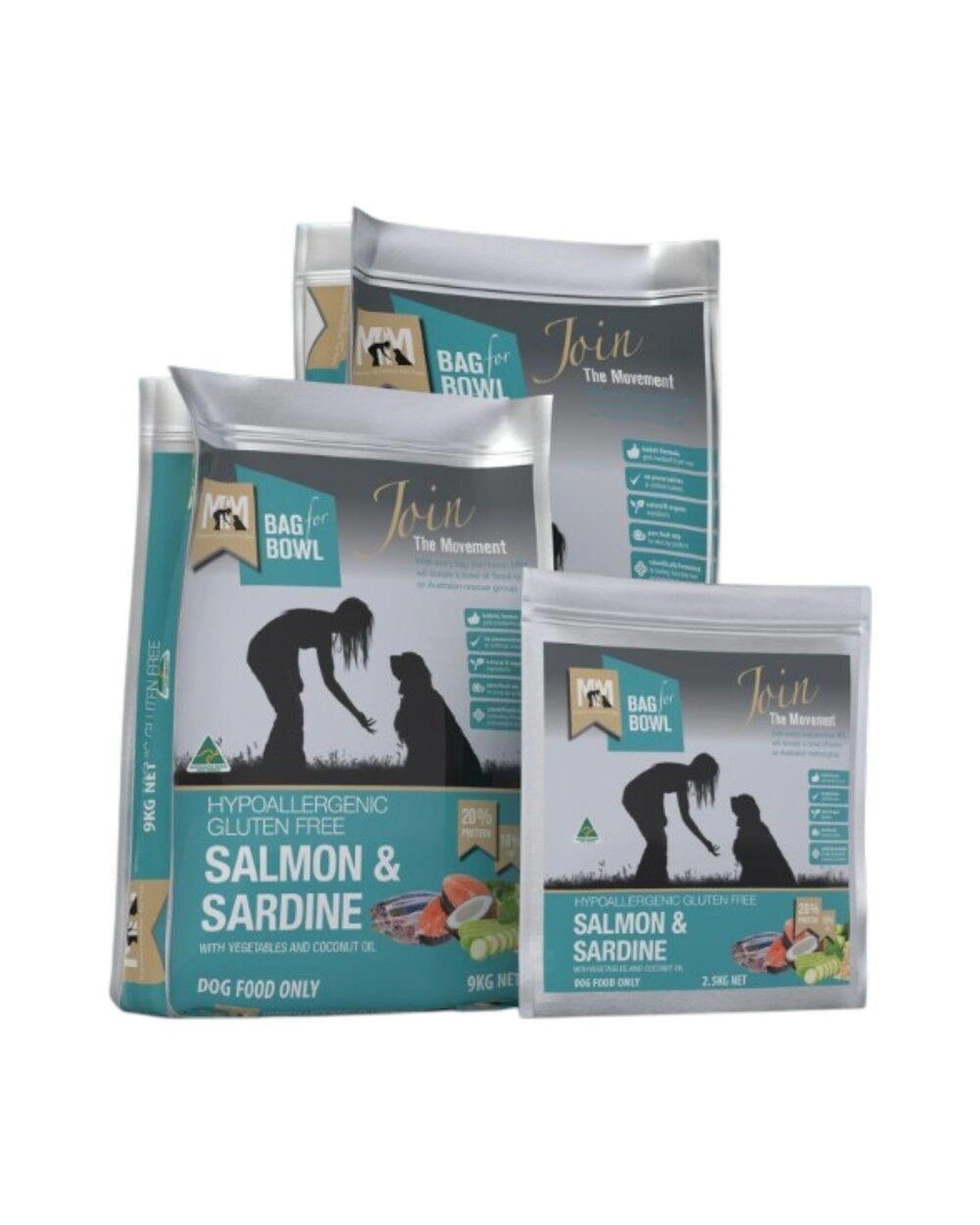 4 MFM Hypoallergenic Gluten Free Salmon & Sardine Dog Food 20kg, 4 of 6