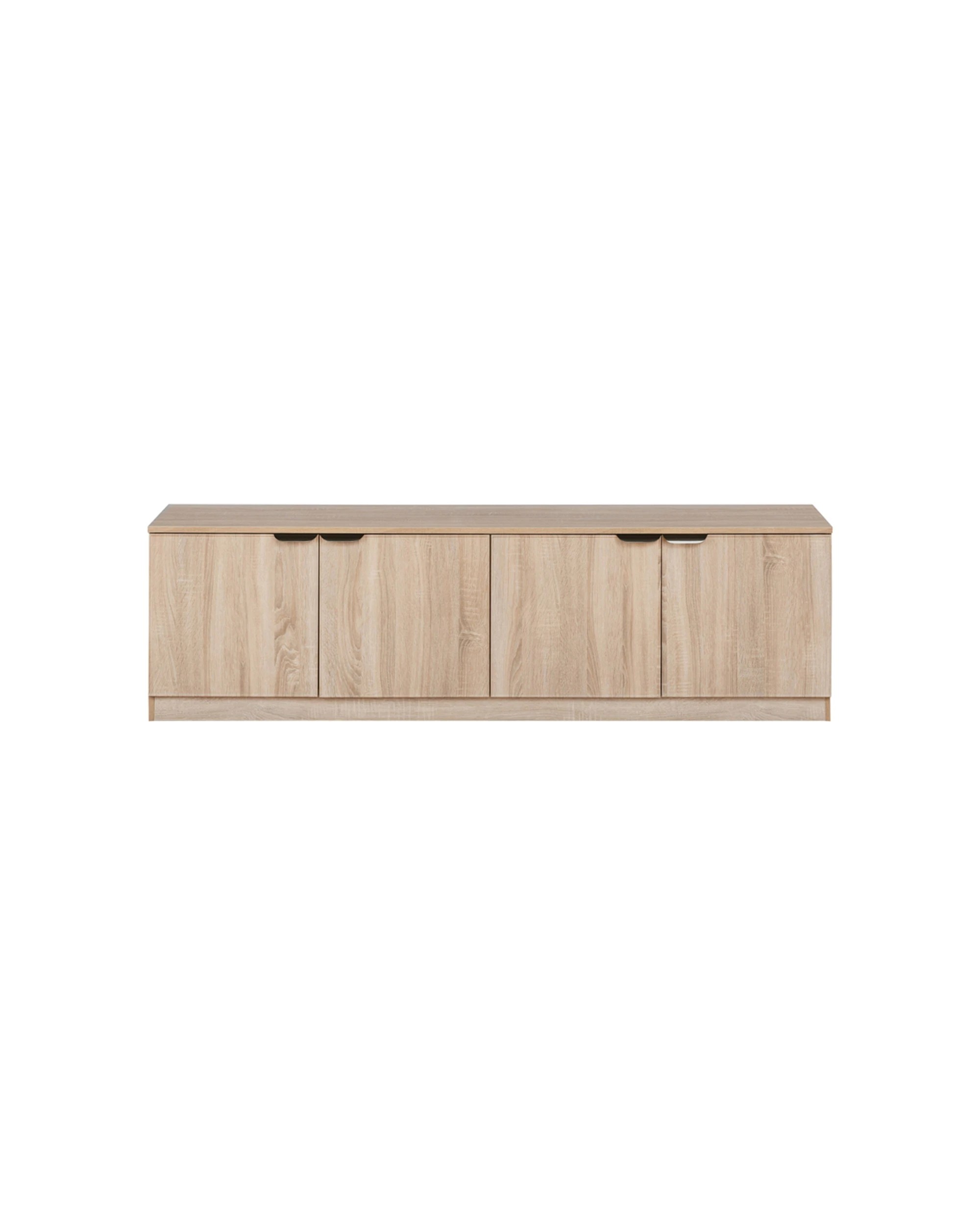 1 European Cabinetry Bucharest Oak Slim TV Unit Pull Handle - Natural, 1 of 4