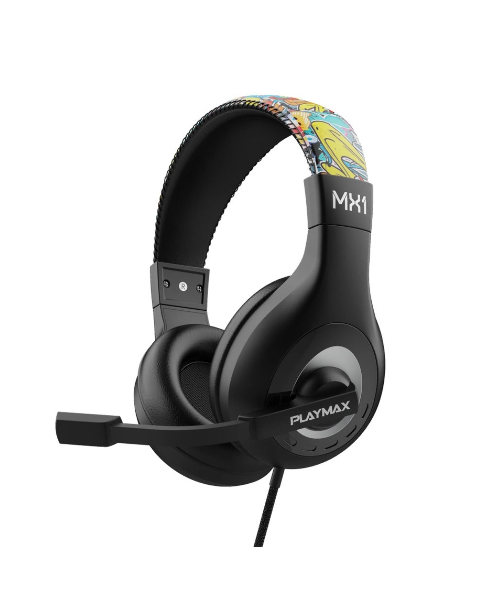 1 Playmax MX1 Universal Grafitti Headset, 1 of 2