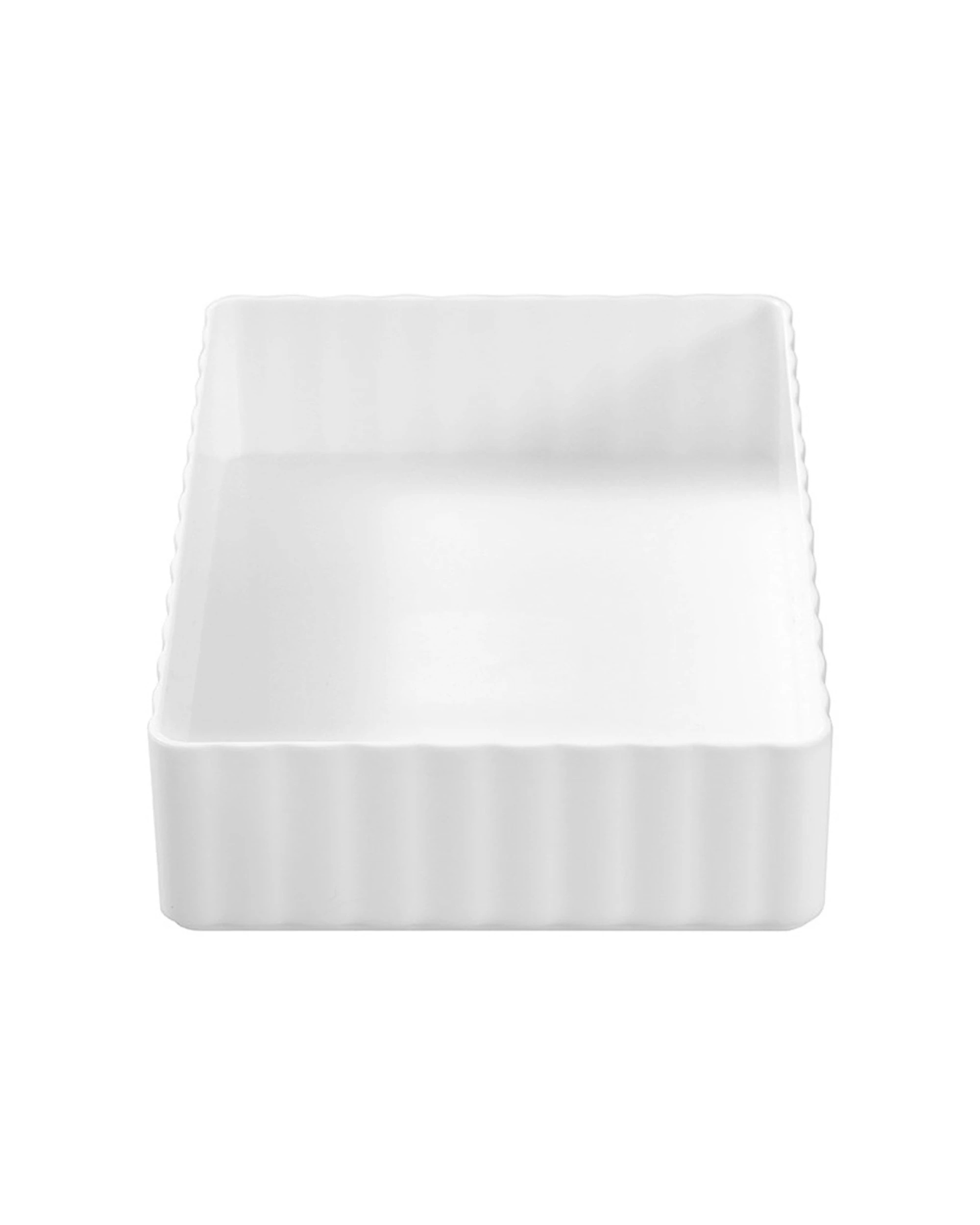 4 Boxsweden Rippled Stacking Tray Organiser Ribbed Storage 22.5x15x5cm - Multi, 4 of 5