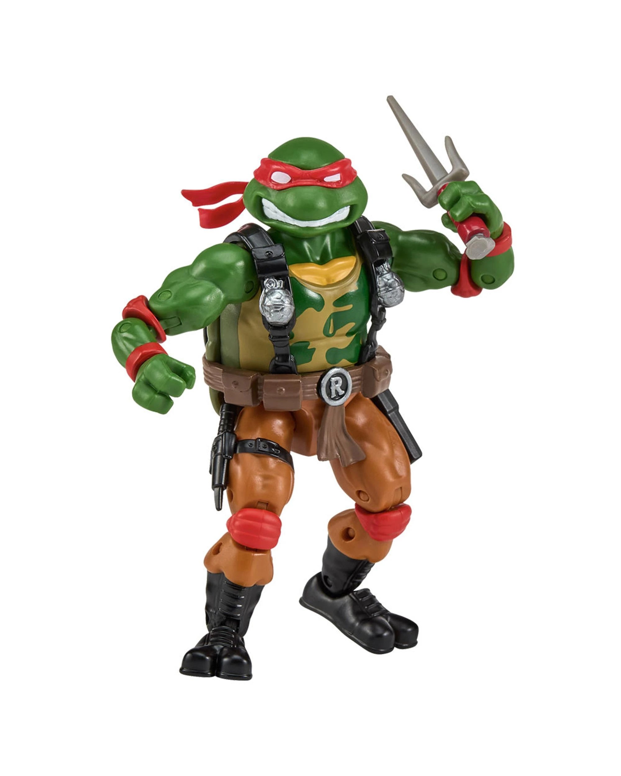 Teenage Mutant Ninja Turtles x G.I. Joe Roadblock x Raph Action Figure ...