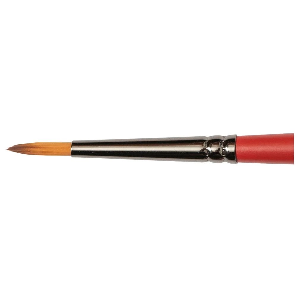 1 Born Round Taklon Paintbrush Size 2, 1 of 3