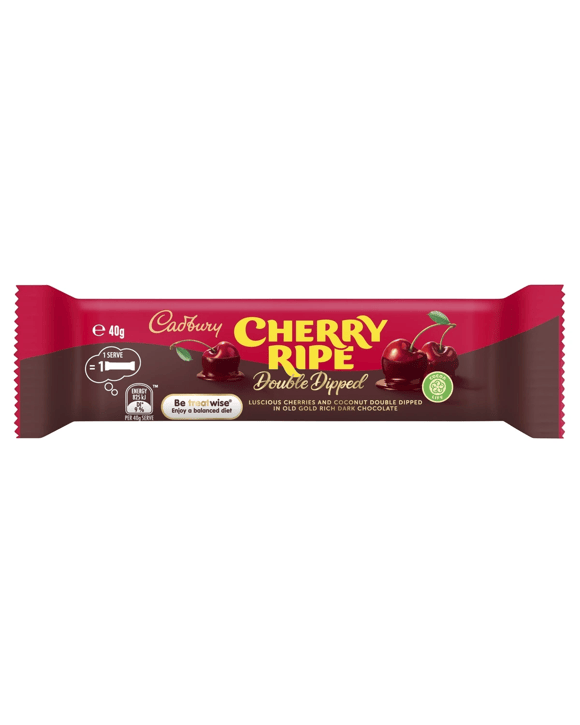 Cadbury Cherry Ripe Double Dipped Bar 40g