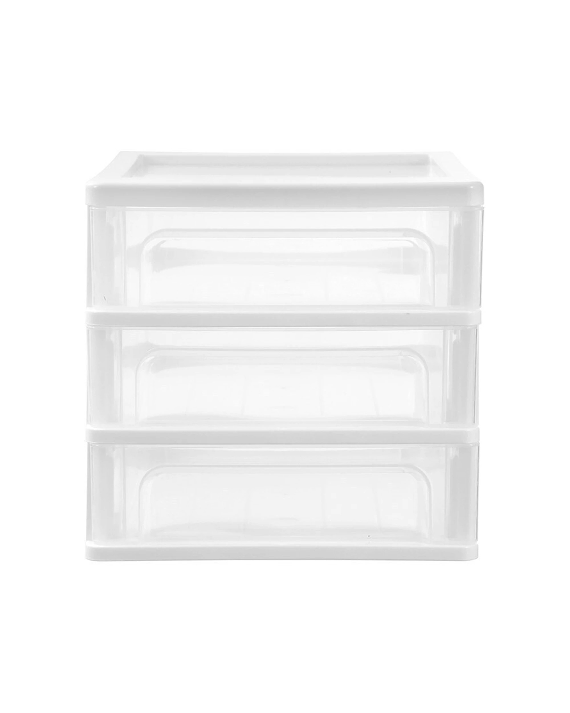 5 Boxsweden 2PK Boxsweden A4 Desktop 3-Drawer Unit Desktop Storage Organiser - Assorted, 5 of 9