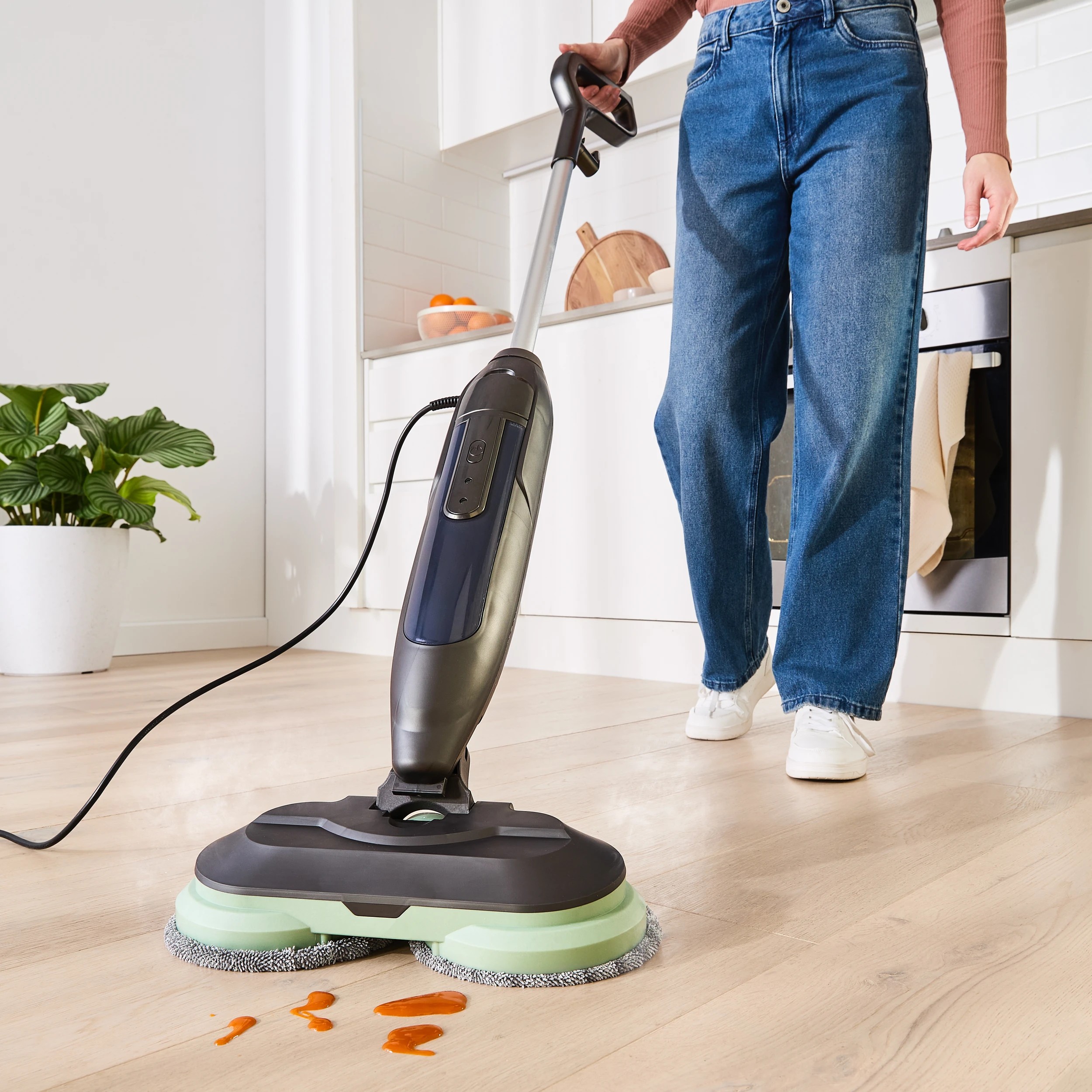 1 Floor Steamer and Scrubber, 1 of 10