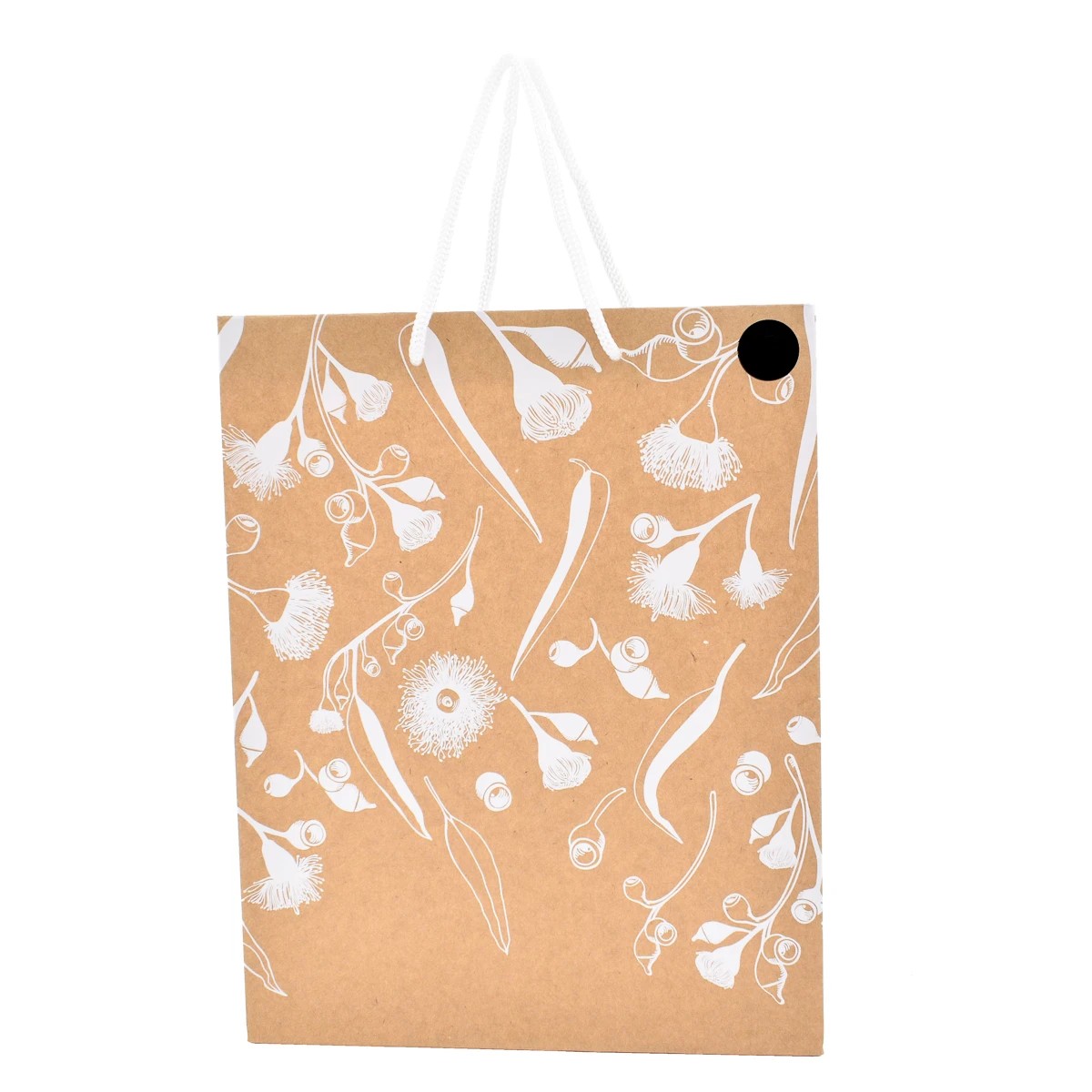 2 Hallmark Medium Kraft Gift Bag - Native Floral, 2 of 3