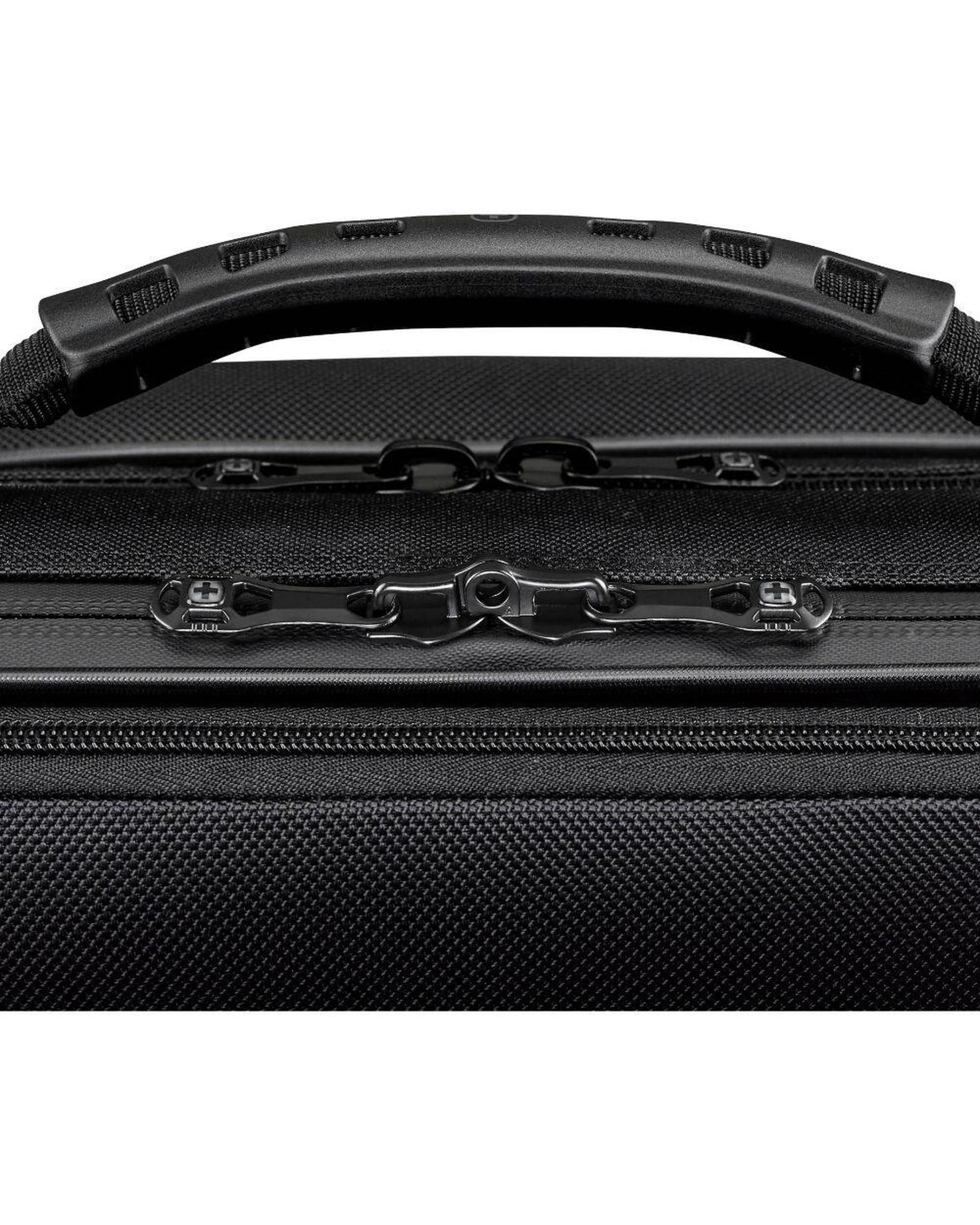 5 Wenger Legacy Black Series 15.6" Laptop Wheeled Case  Black, 5 of 10