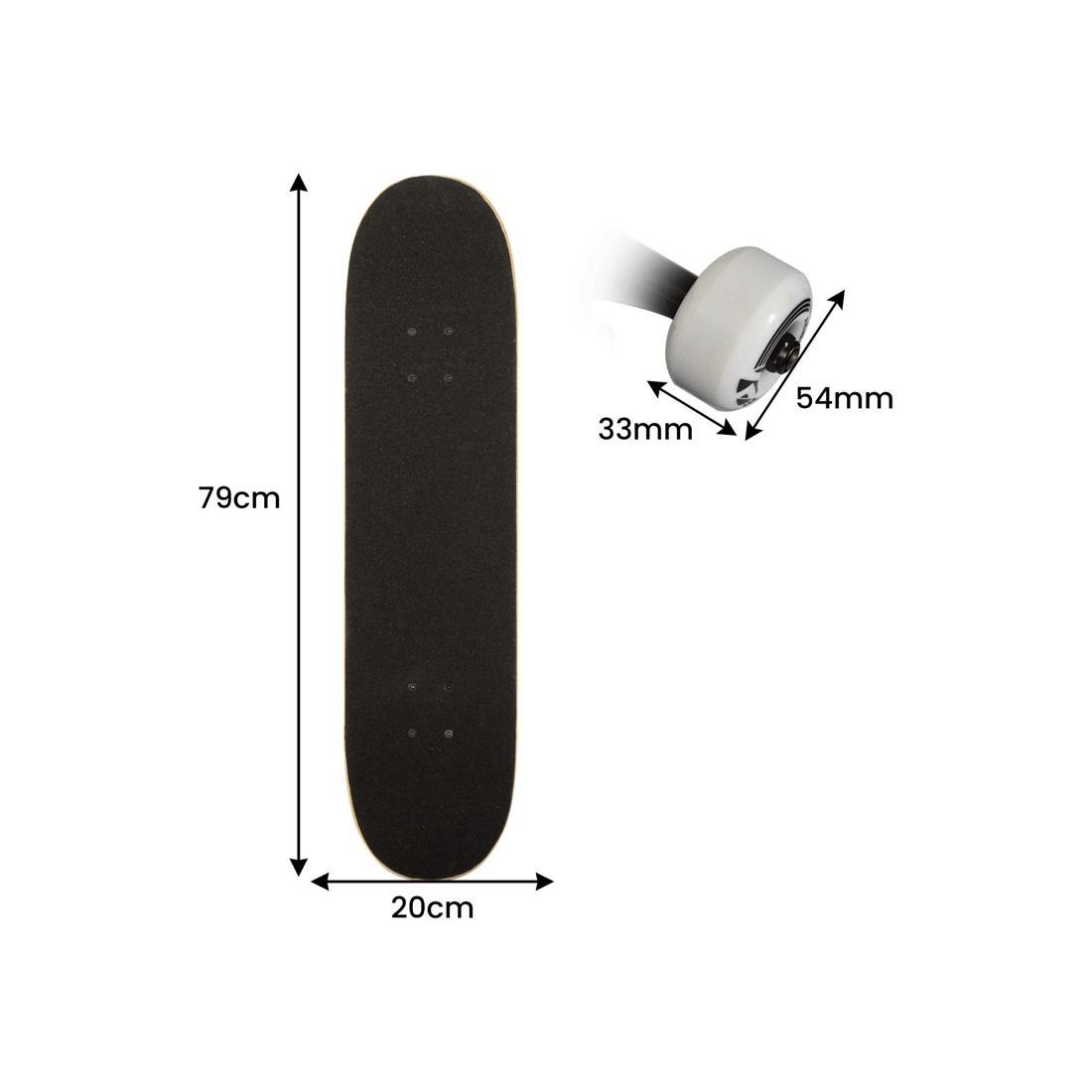 2 Kryptonics 31-inch Star Series Complete Skateboard Rainbow Dot, 2 of 10