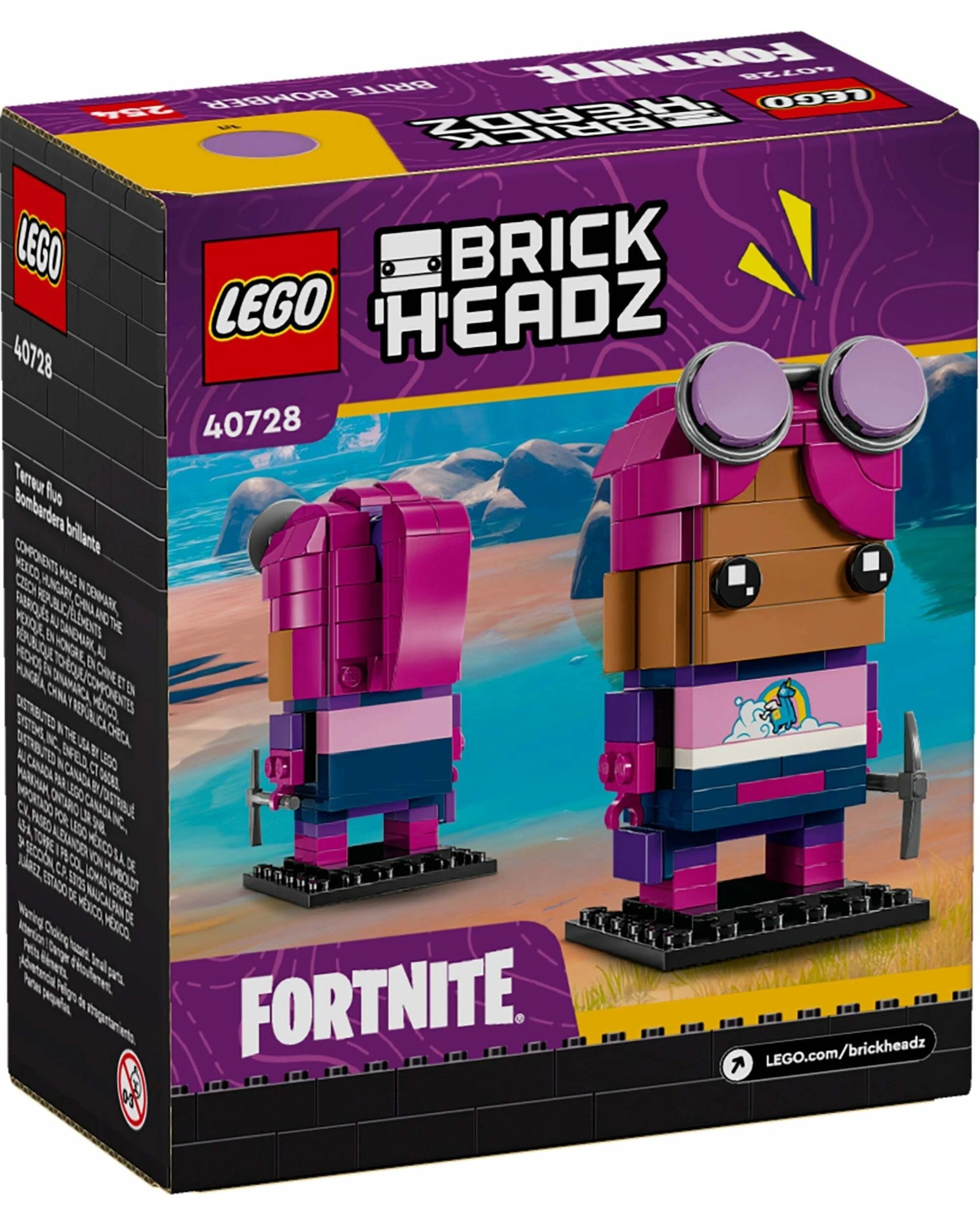 2 LEGO BrickHeadz 40728 Fortnite Brite Bomber, 2 of 3