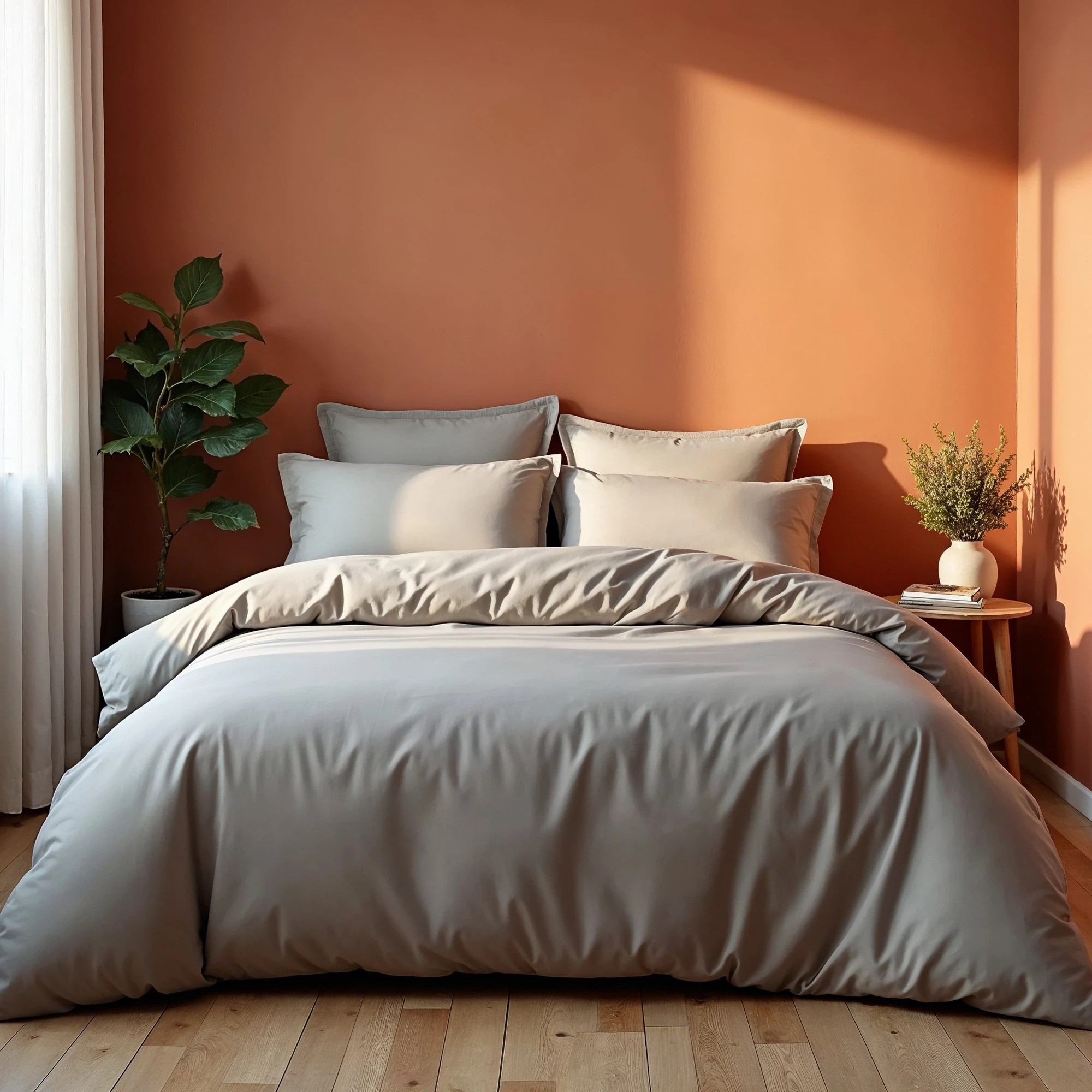 1 Balmain 1000 Thread Count Hotel Grade Bamboo Cotton Quilt Cover Pillowcases Set - King Bed - White, 1 of 4