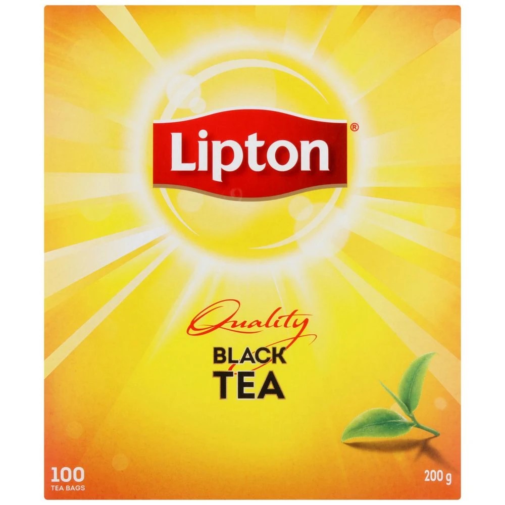 2 Lipton Quality Black Tea Bags 100 Pack, 2 of 6