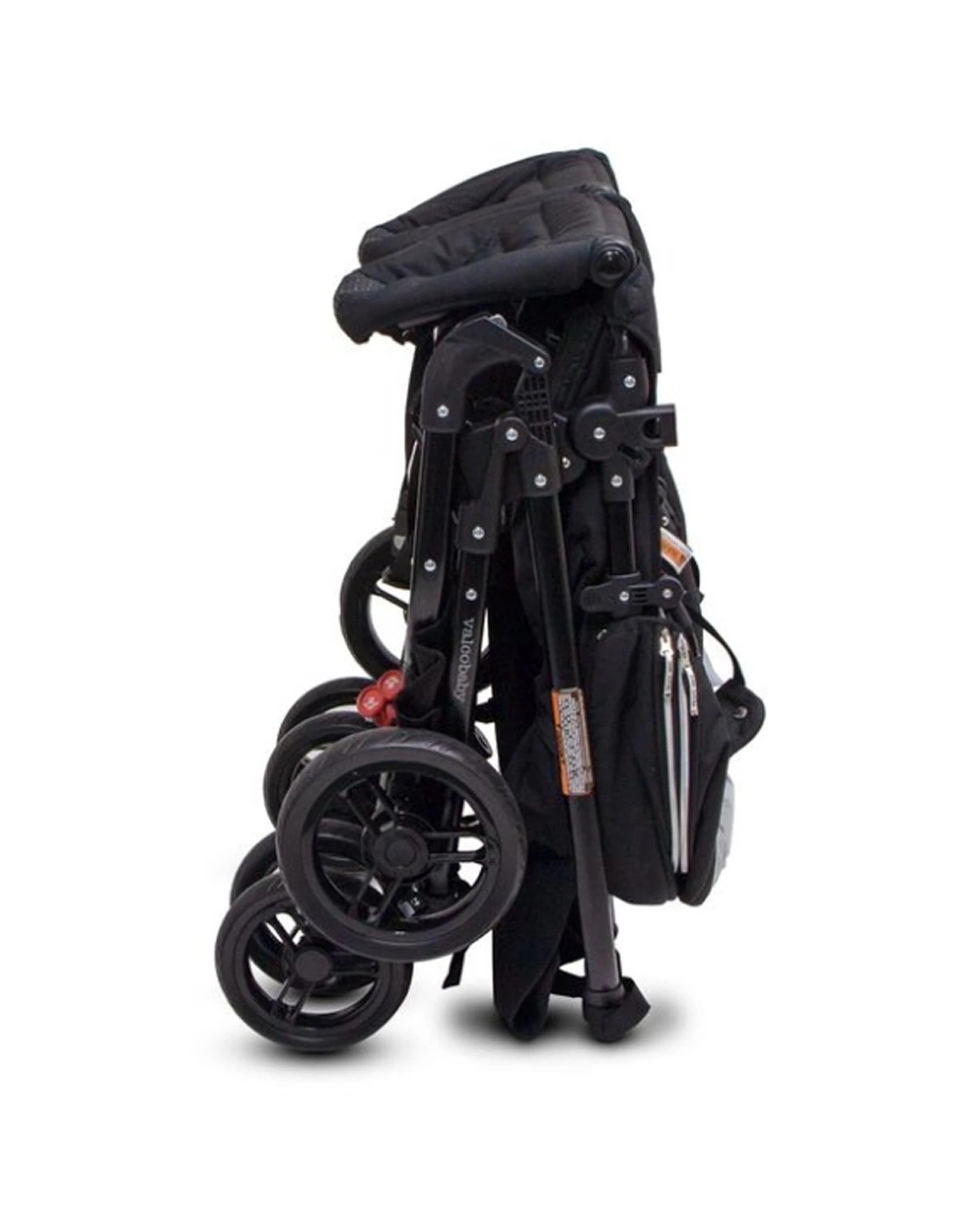 8 ValcoBaby Snap Ultra Duo Lightweight Double Stroller Side By Side 2 Seats - Black, 8 of 8