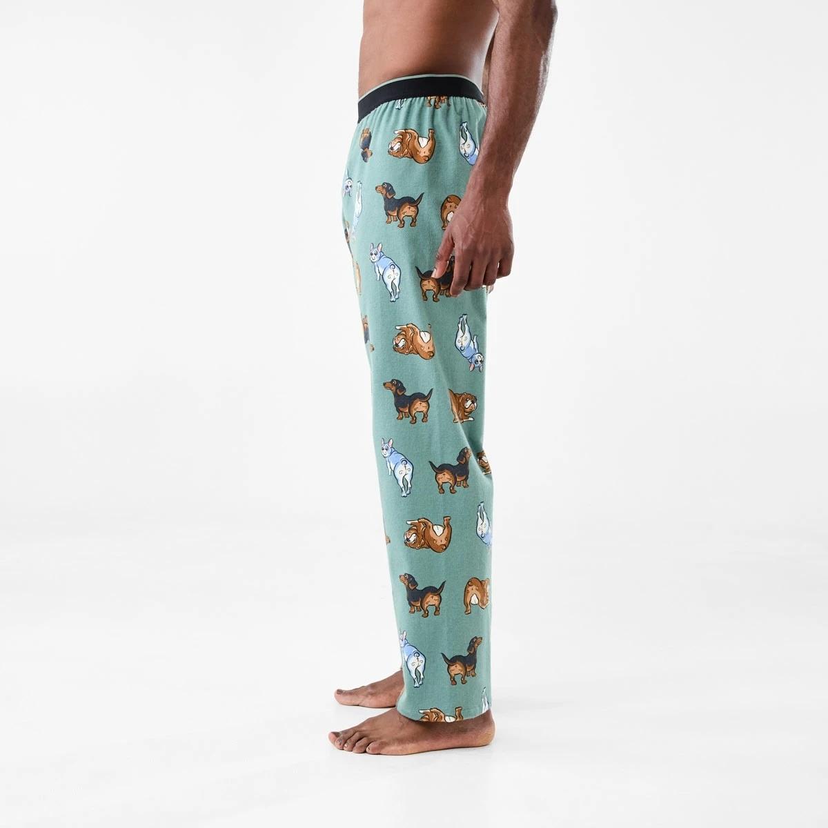 2 Printed Flannel Pants Hey Pups, 2 of 5