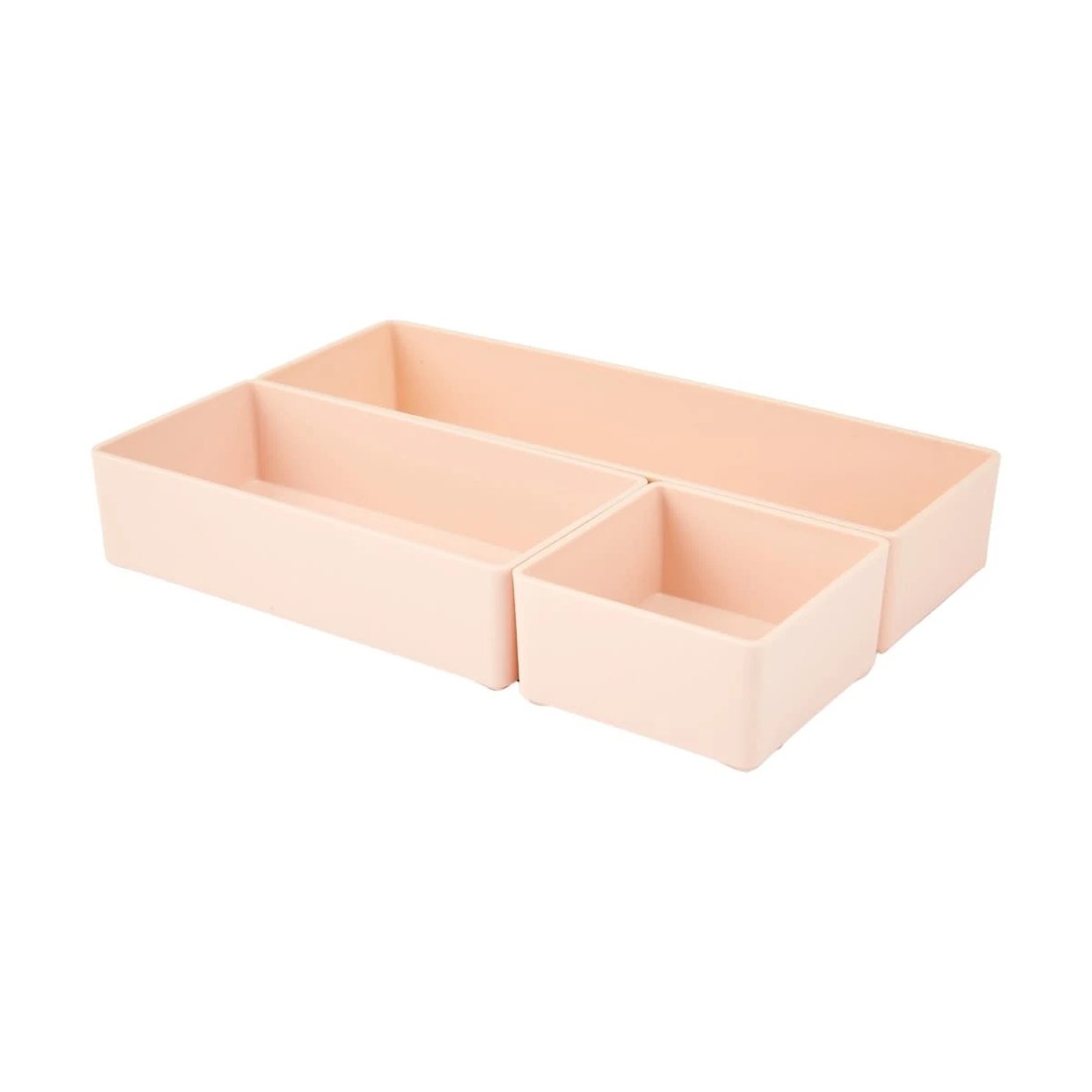 2 3 Piece Desk Storage Set - Blush, 2 of 7