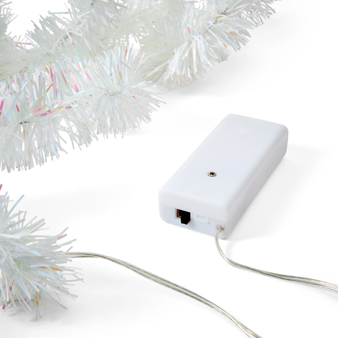 8 Battery operated 20 LED Tinsel String Lights - Assorted, 8 of 10