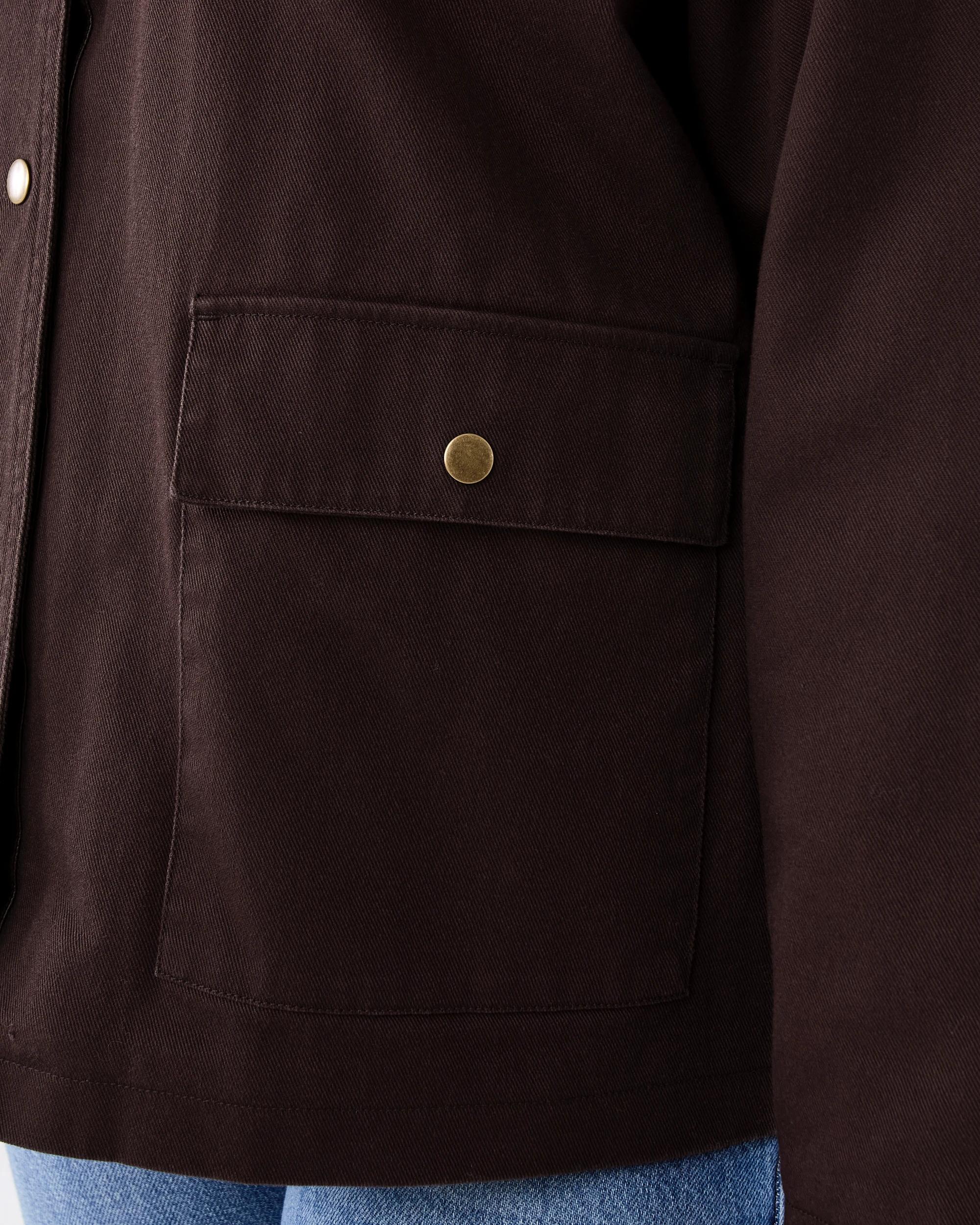 8 Barn Jacket Choc Plum, 8 of 8