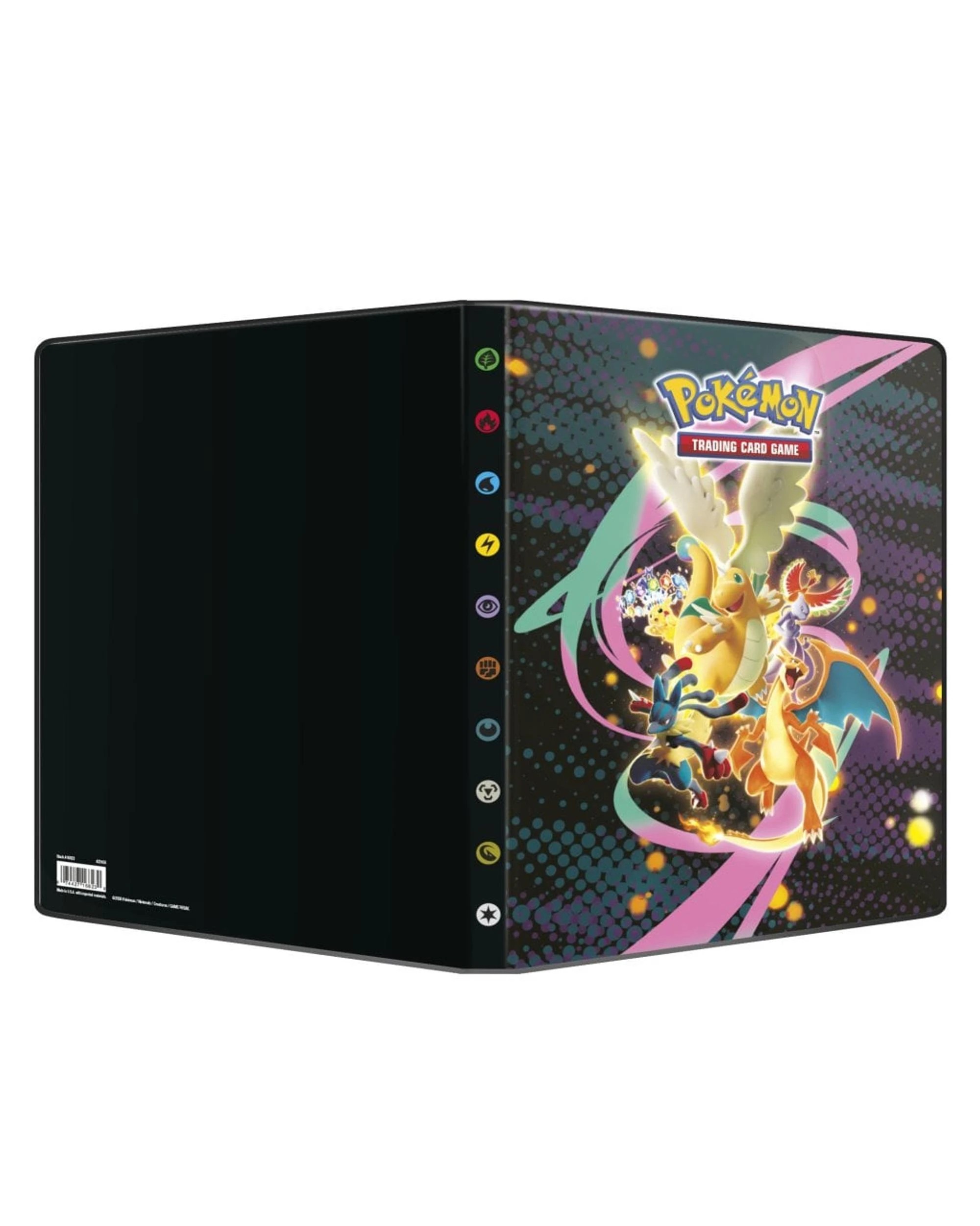 4 Ultra Pro Pokemon Mega Evolution Ascended Heroes 9 Pocket Portfolio - Black, 4 of 5