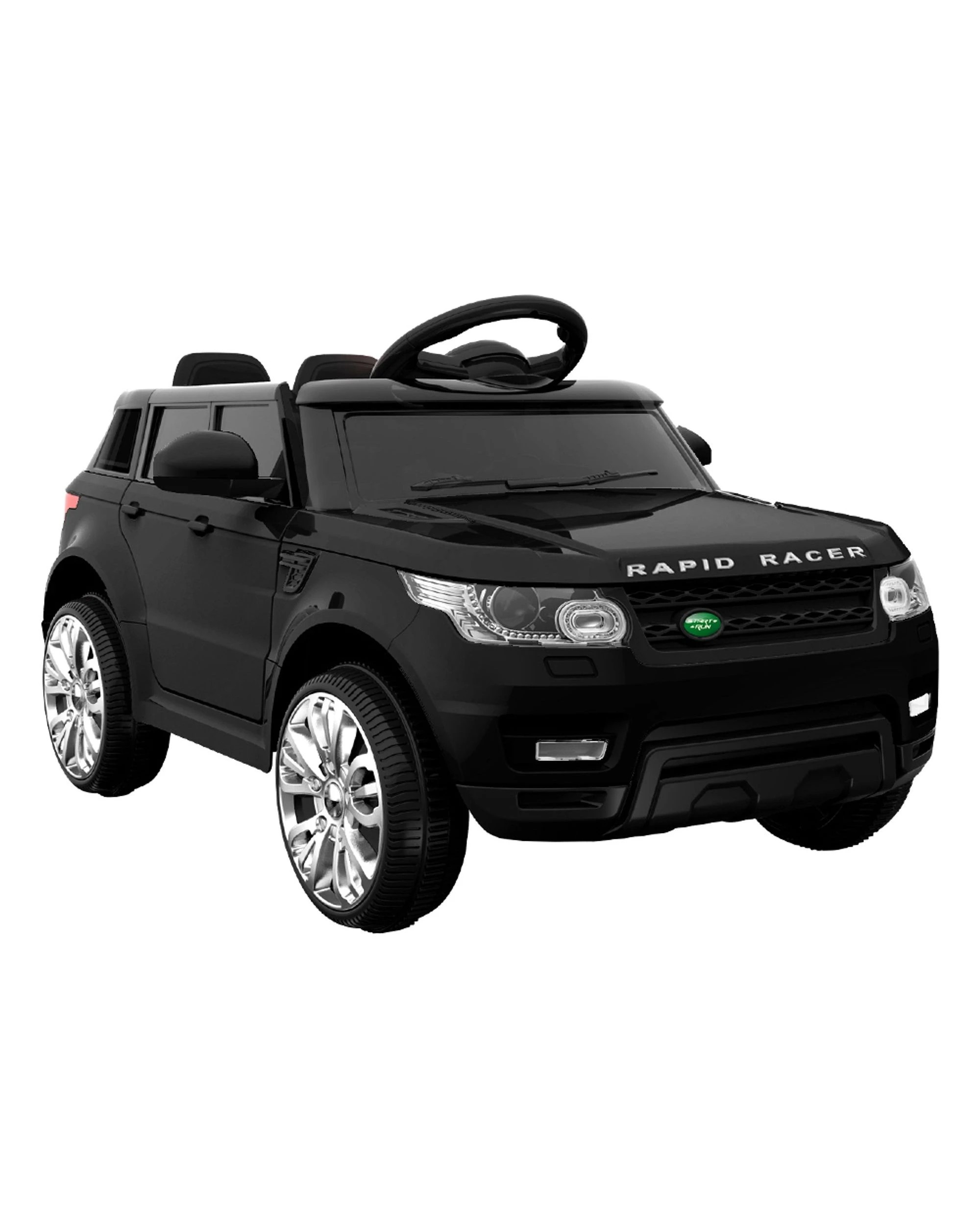 1 Rigo Kids Electric Ride On Car SUV Cars Remote 12V - Black, 1 of 7