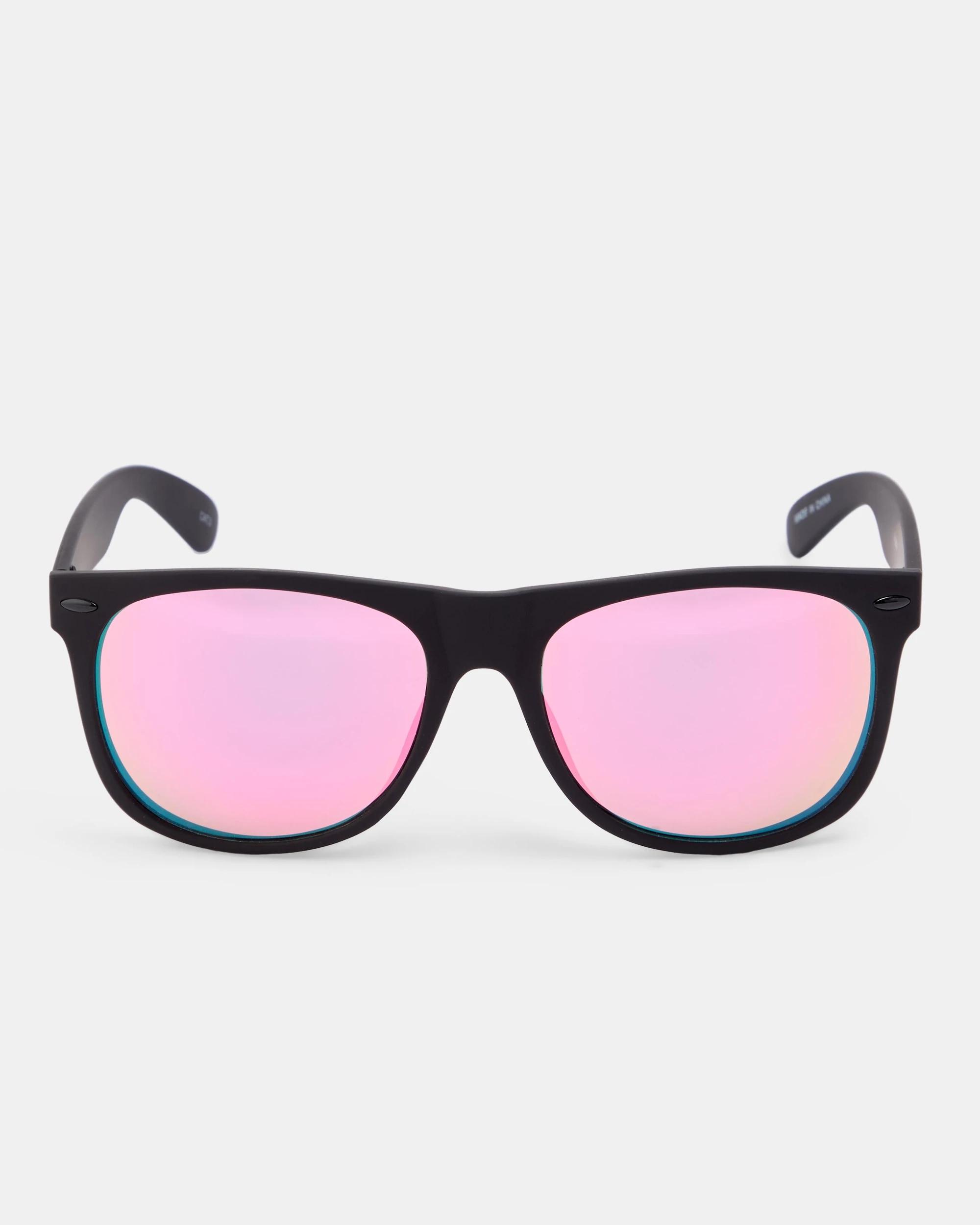 1 D-Frame Colour Sunglasses Black, 1 of 5