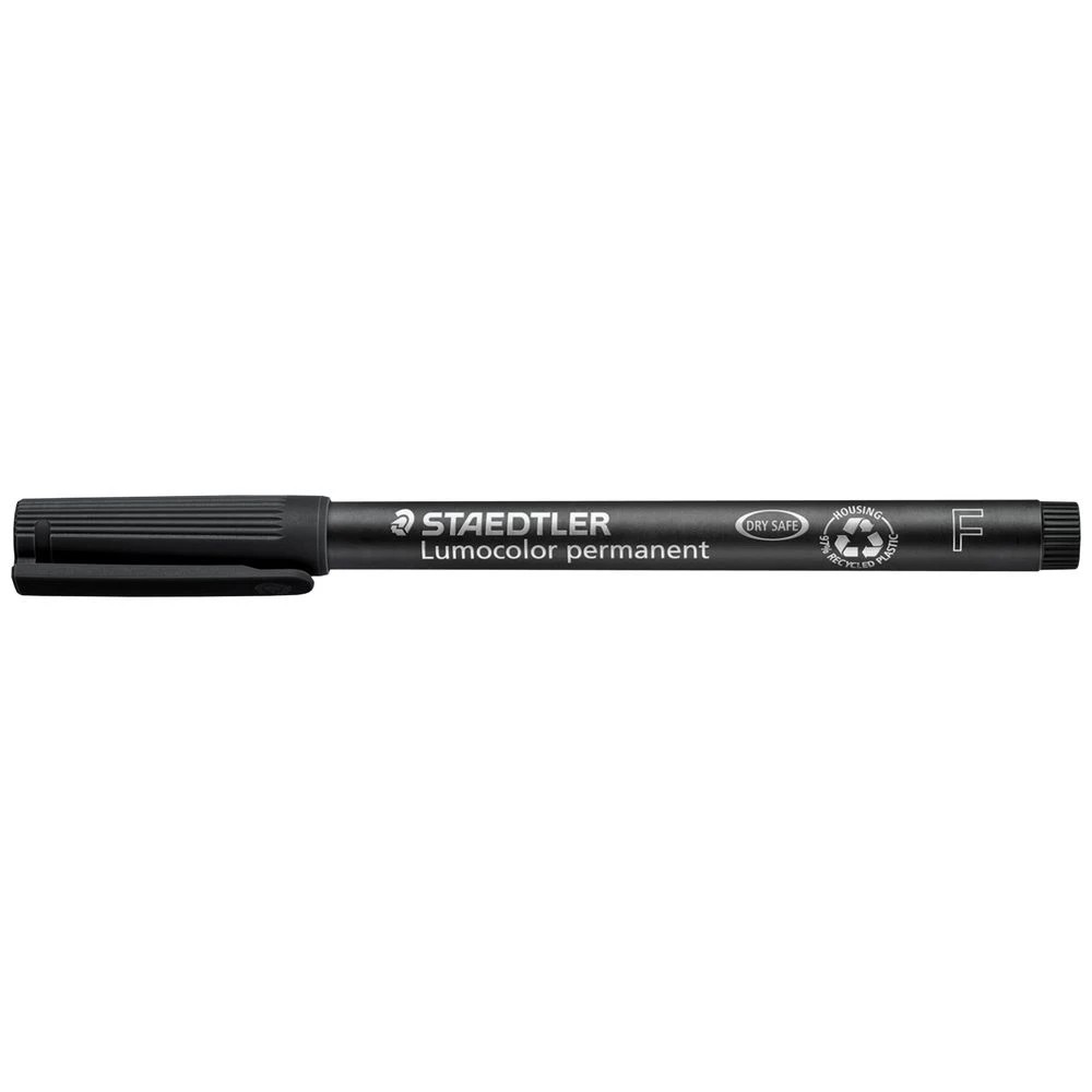 3 Staedtler Lumocolour Permanent Marker Pen Bright 4 Pack, 3 of 9