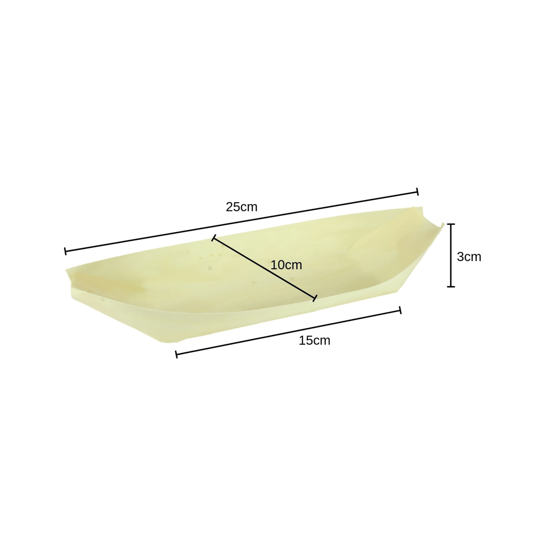 2 Alpen Wooden Boats 25cm x 10cm Pack of 50, 2 of 2