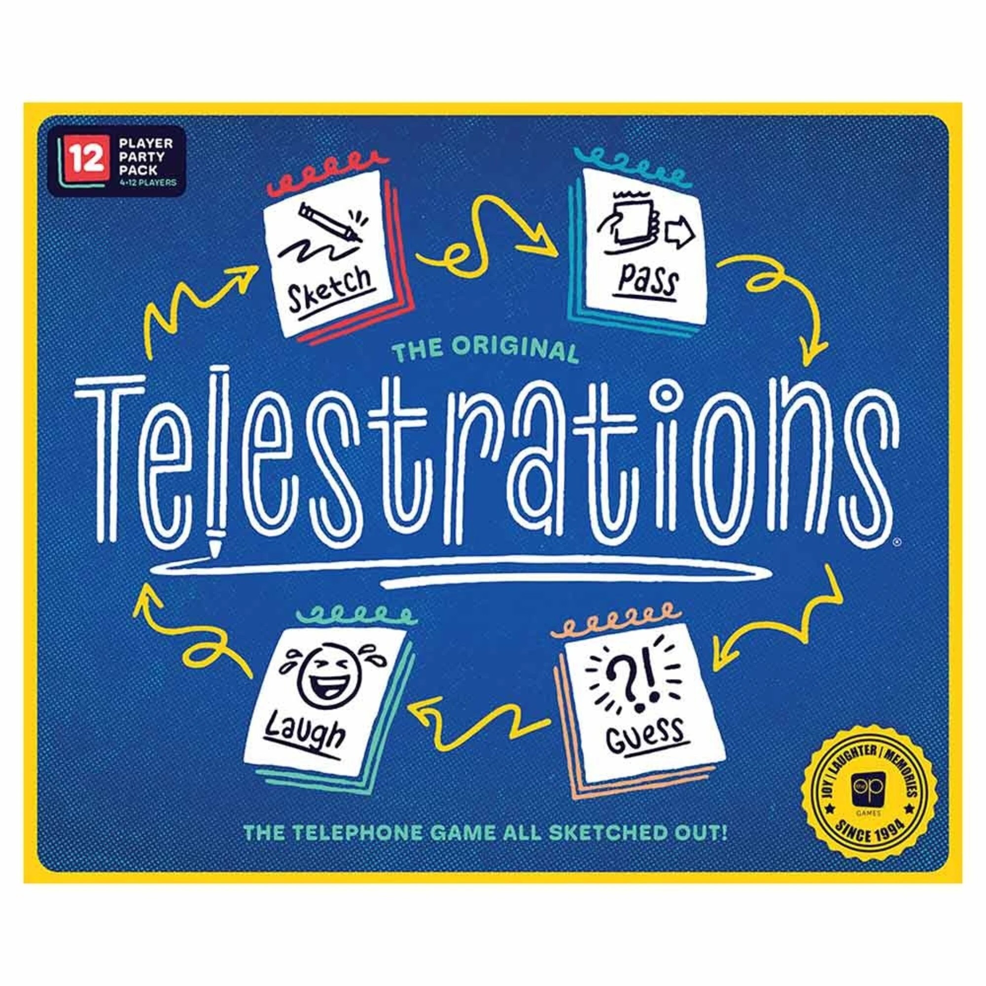1 Telestrations 12-Player Party Pack - 2nd Edition, 1 of 3