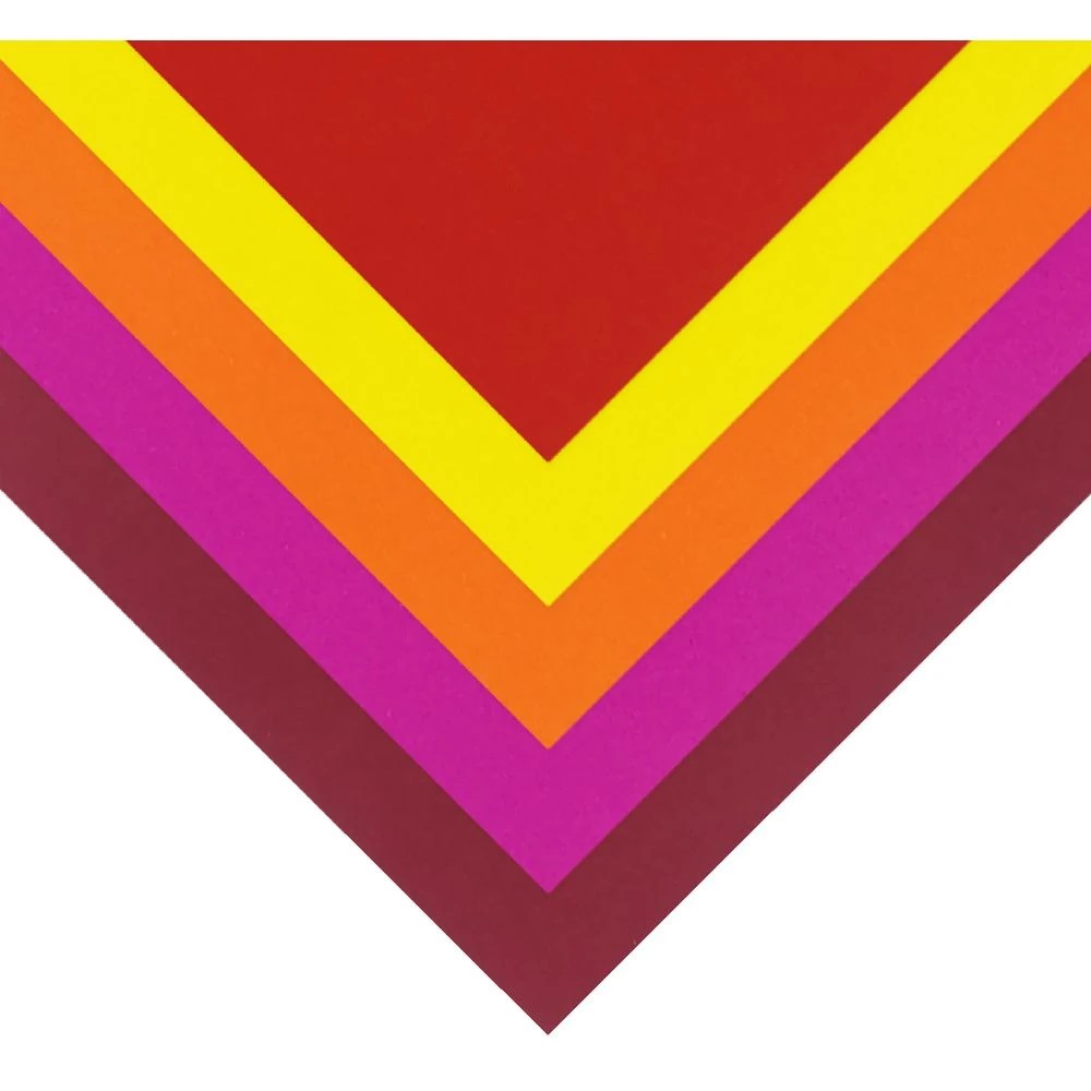 2 Quill A4 210gsm Board Hot Assorted 25 Pack, 2 of 2