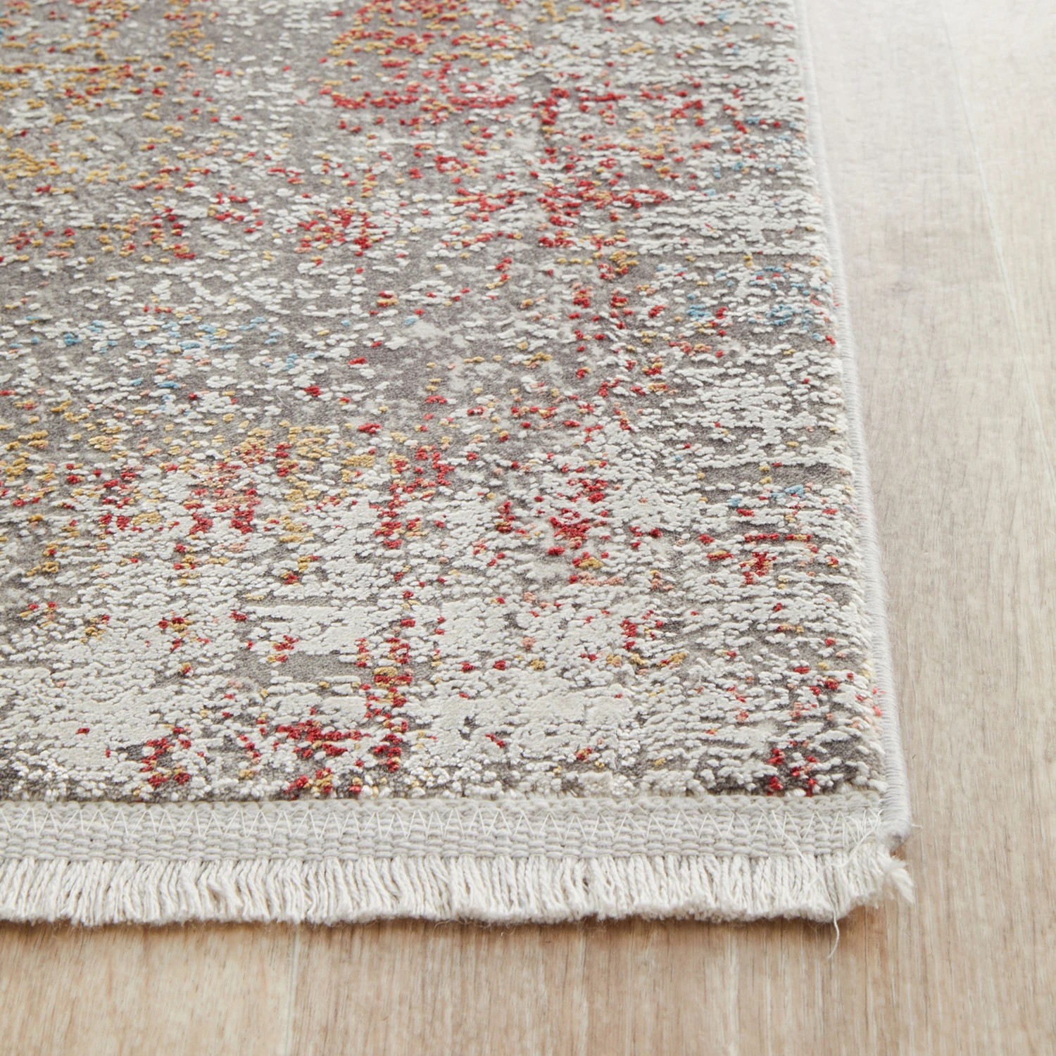 6 Common Ground Rugs Glimmers 103 300x80cm Runner - Medium Bamboo Silk Rug - Terra - Brown, 6 of 9