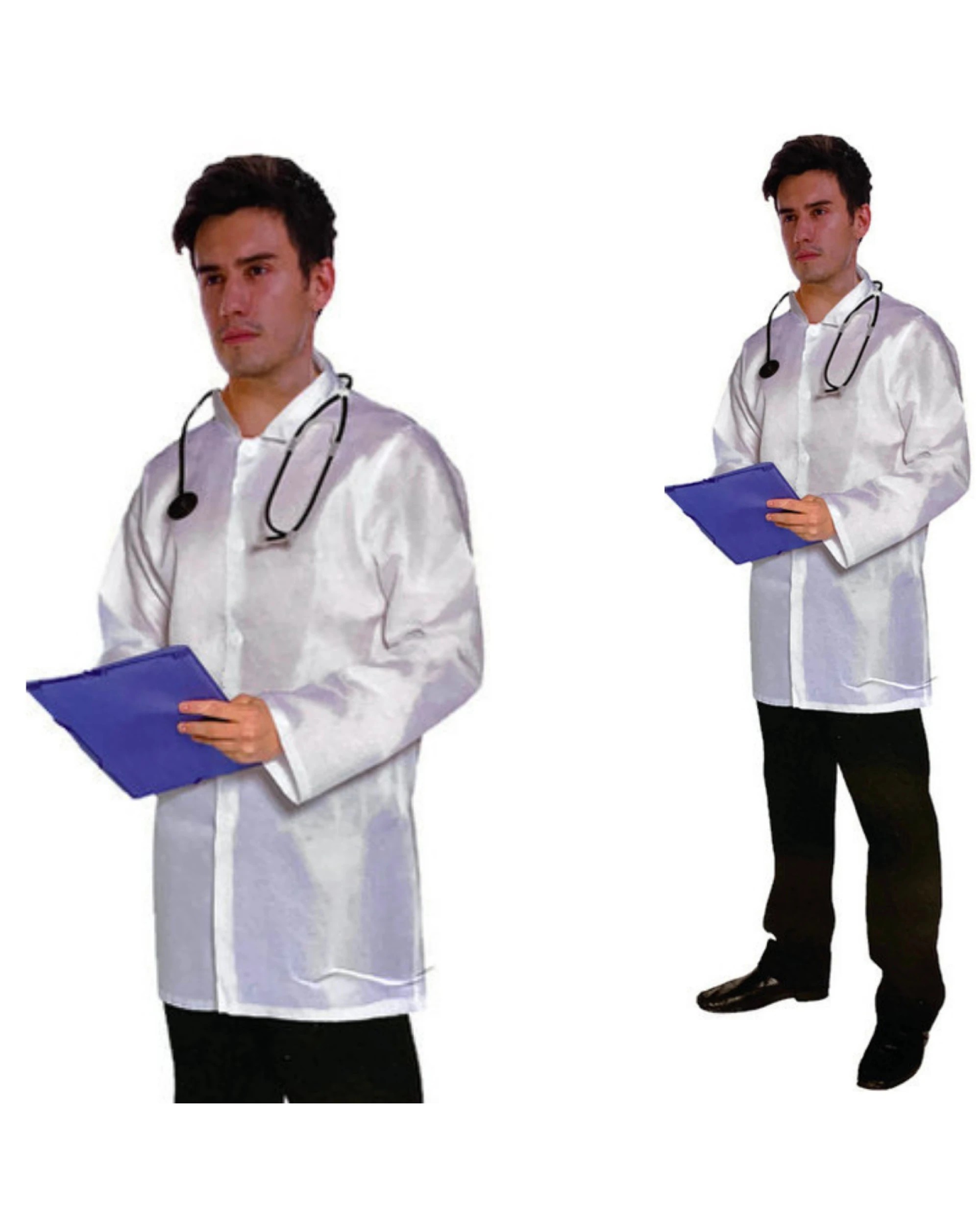 2 Men's Doctor Costume with Lab Coat and Surgical Accessories, 2 of 2