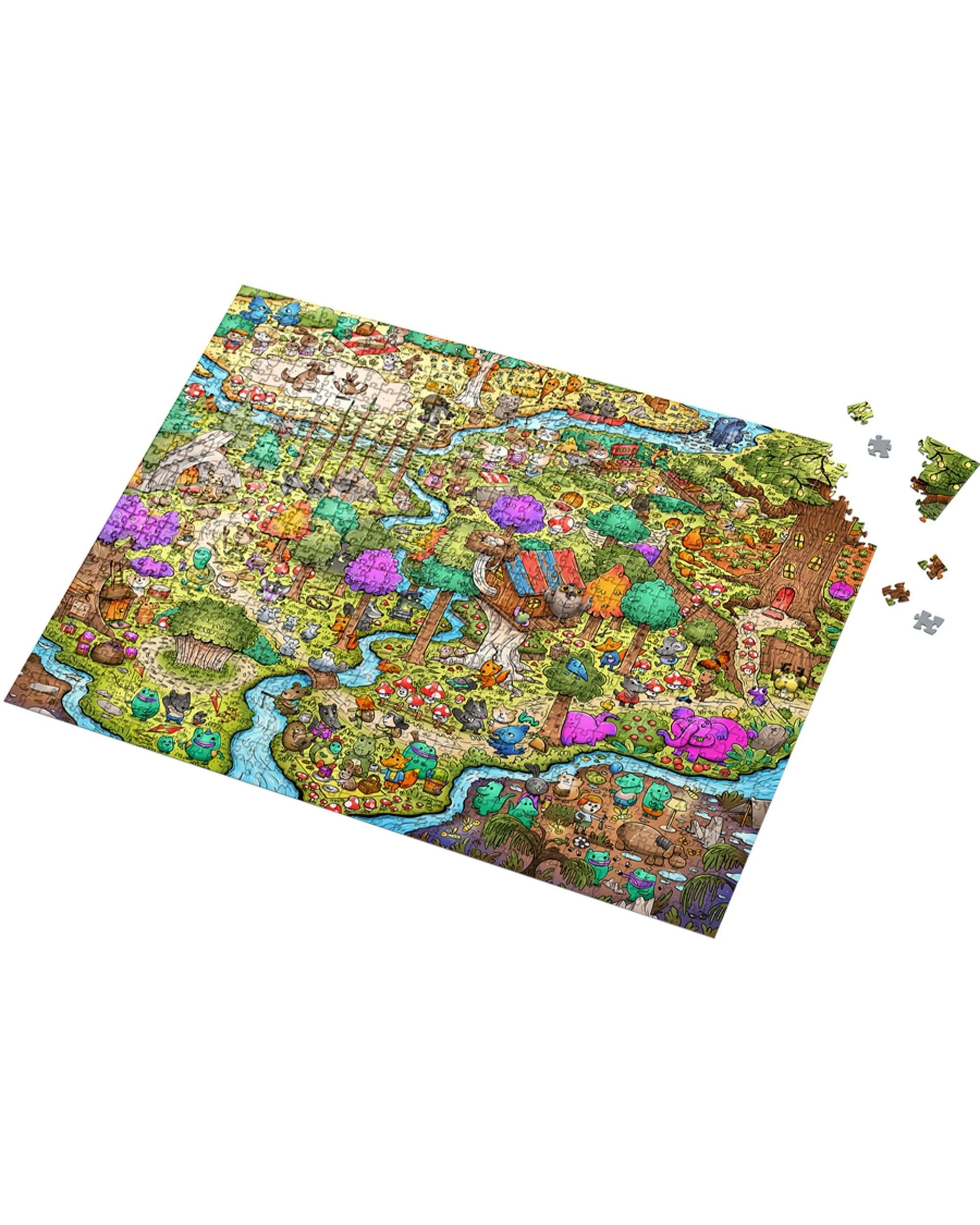4 Vizzles Winnie The Pooh 1000 Piece Puzzle, 4 of 8