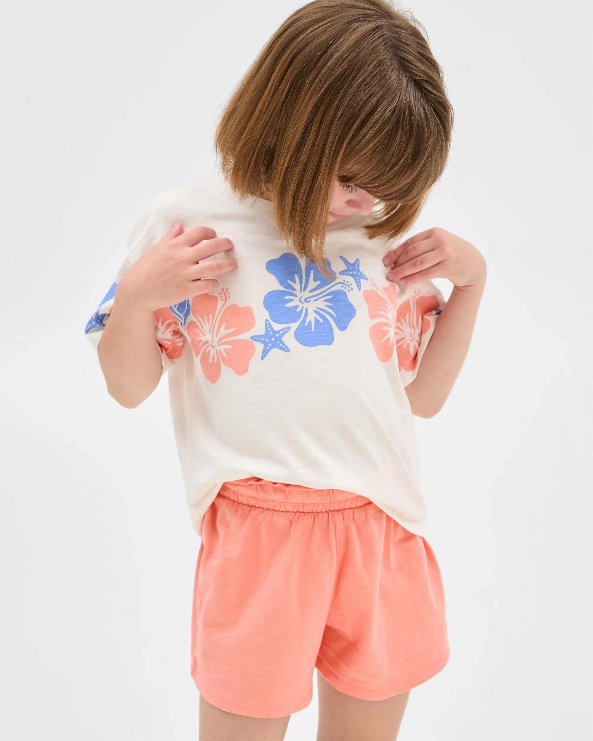 1 Target Australian Cotton T-Shirt & Shorts 2 Piece Set MULTI, 1 of 7