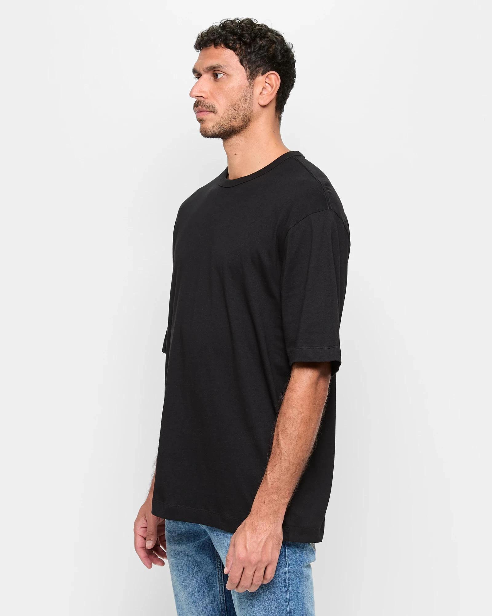 3 Target Australian Cotton Oversized T-Shirt BLACK, 3 of 5