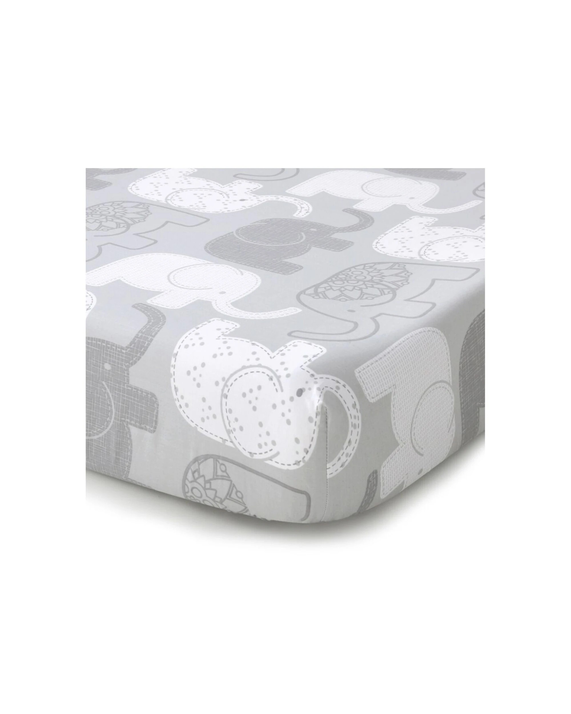 2 The Peanutshell 6pc Bedding Bundle Cotton Cot Sheets Change Pad Cover Set - Multi, 2 of 7