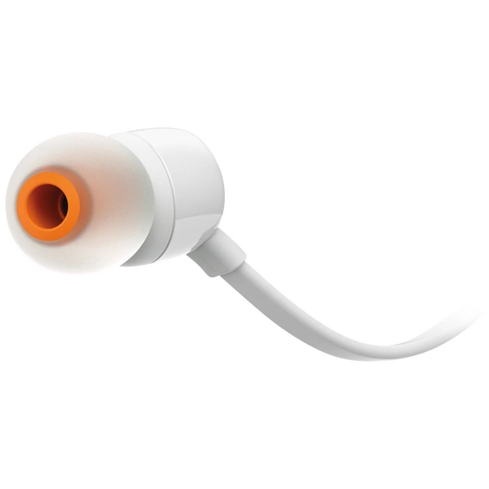 3 JBL T110 Earphones White, 3 of 4