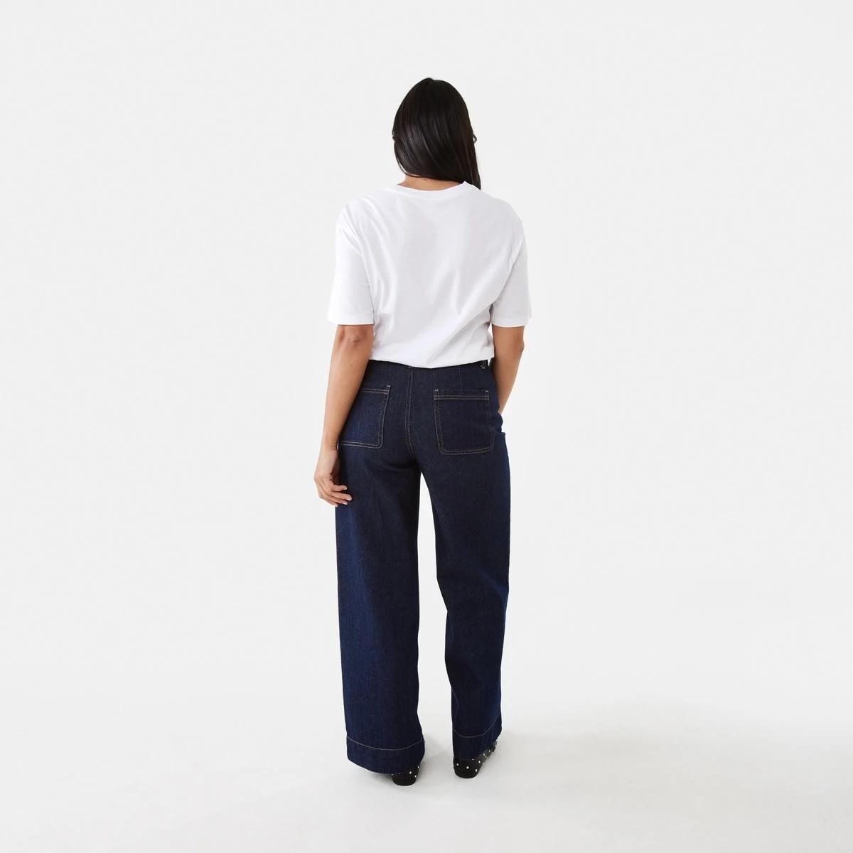 4 Short Sleeve Oversized Boyfriend T-Shirt White, 4 of 7