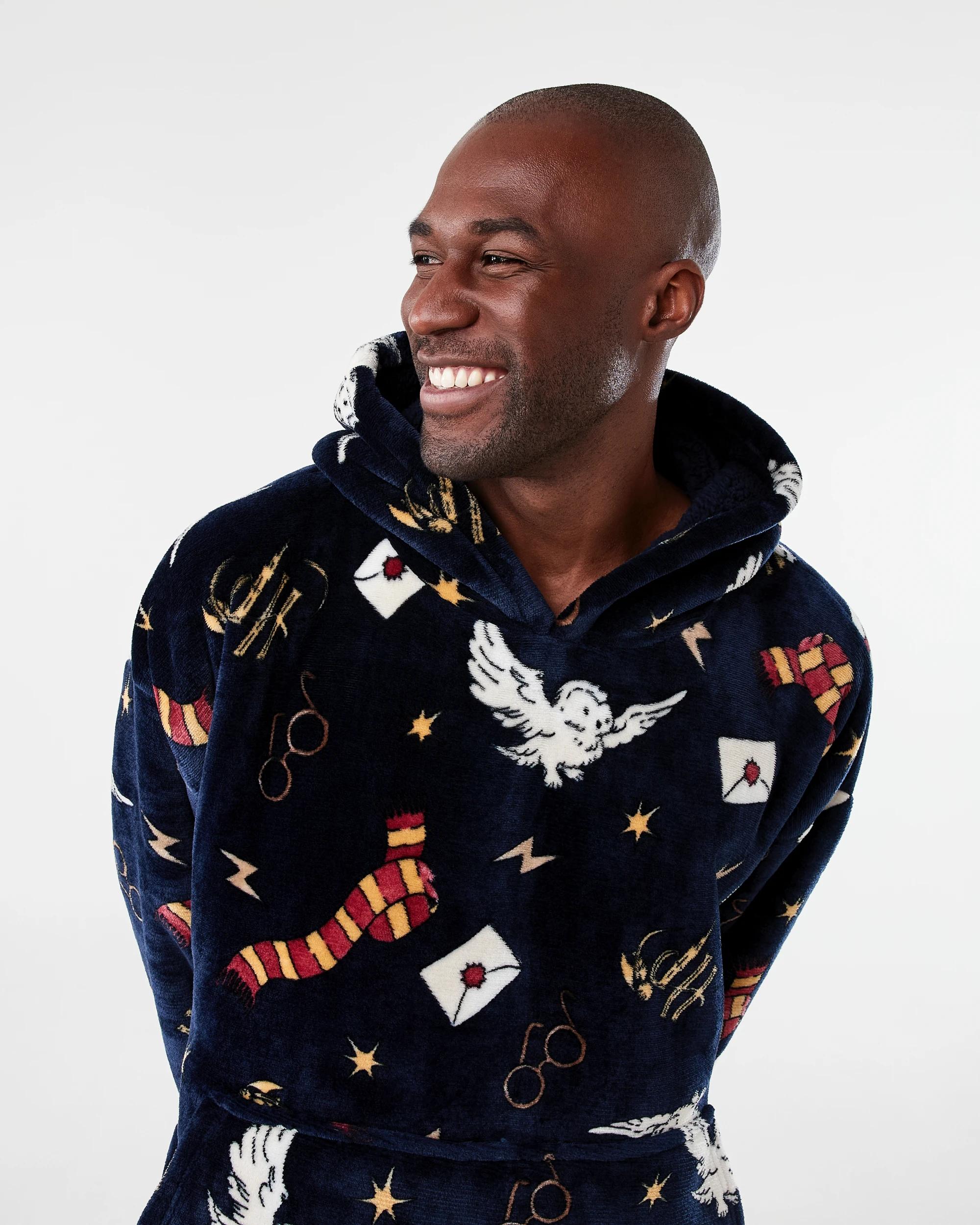 4 Harry Potter License Pullover Gown Nvy Hp, 4 of 7